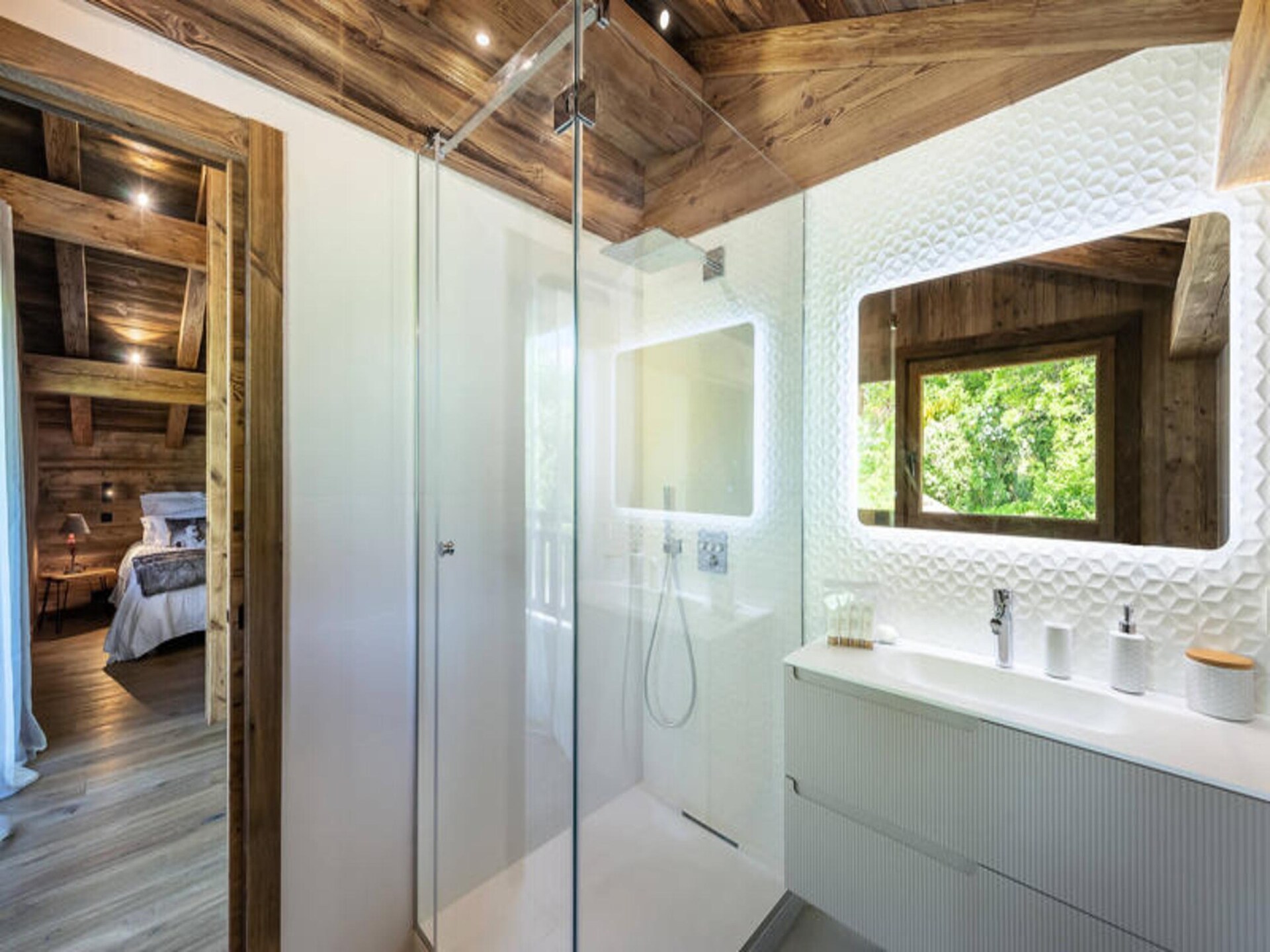 Ruim chalet-appartement voor 12 personen aan de piste in Megève - foto 11