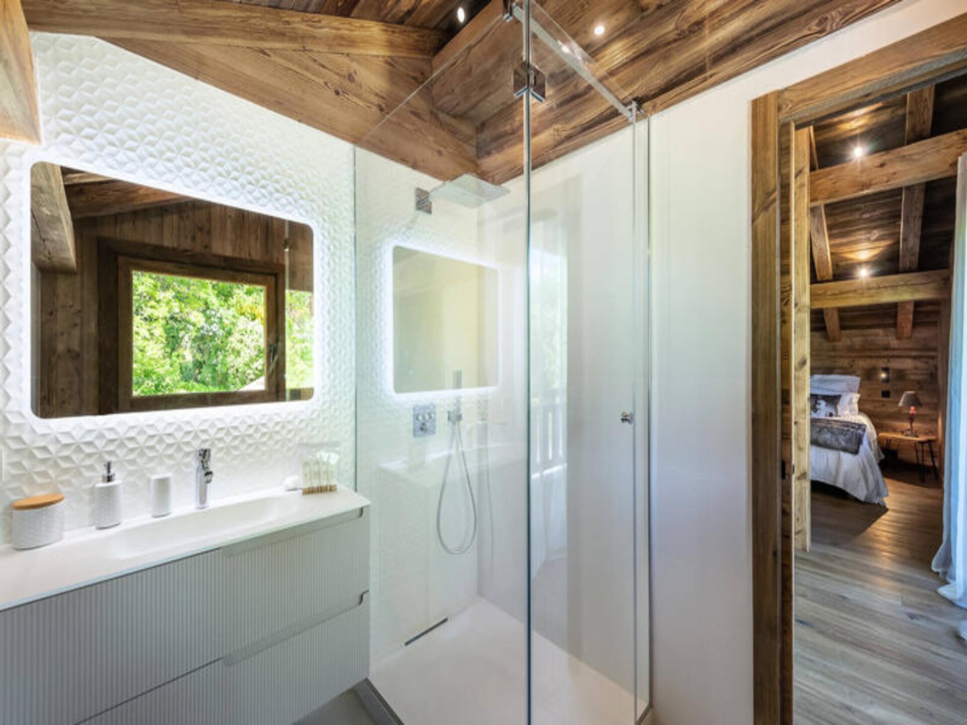 Ruim chalet-appartement voor 12 personen aan de piste in Megève - foto 12