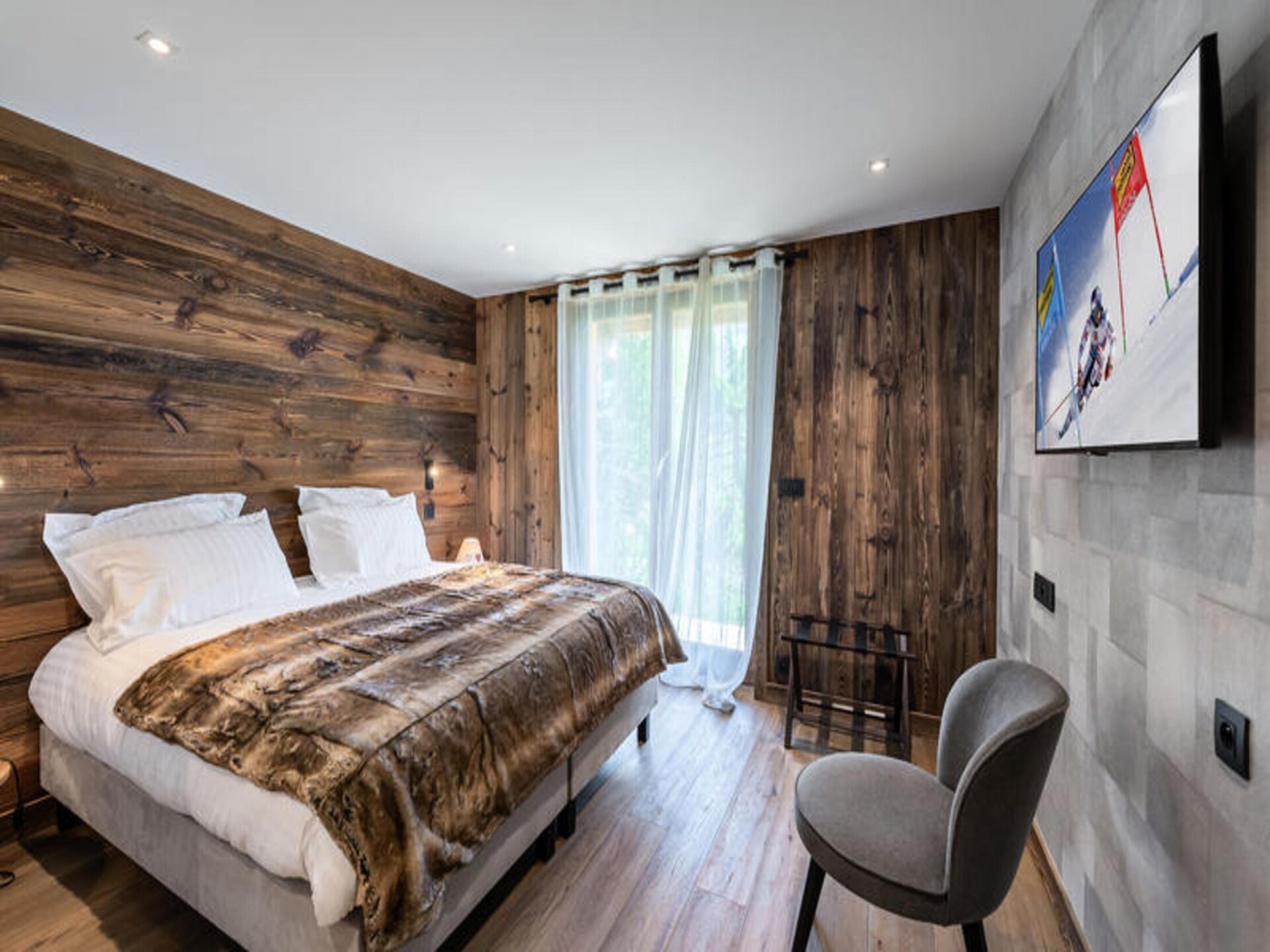 Ruim chalet-appartement voor 12 personen aan de piste in Megève - foto 20