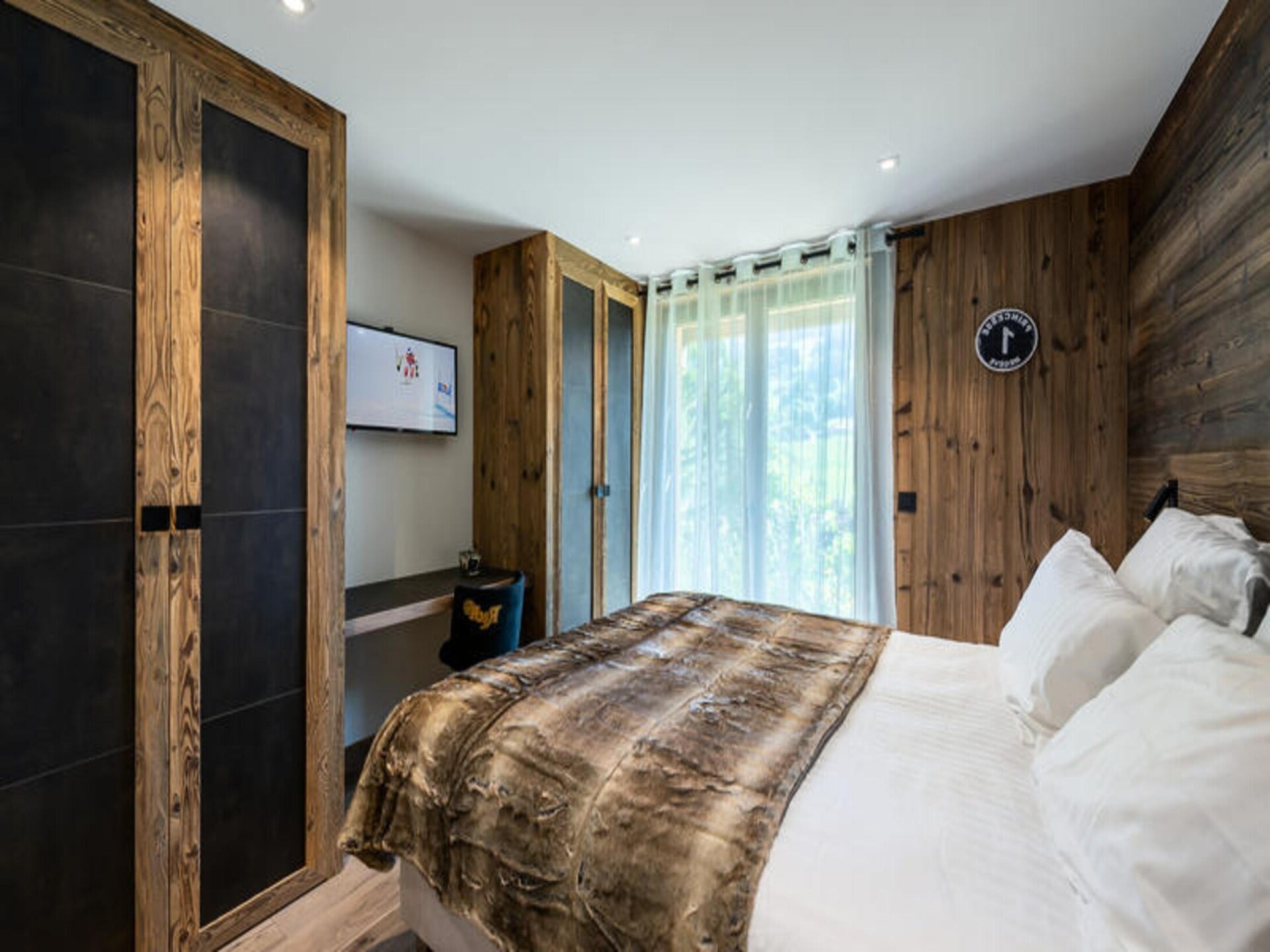 Ruim chalet-appartement voor 12 personen aan de piste in Megève - foto 13
