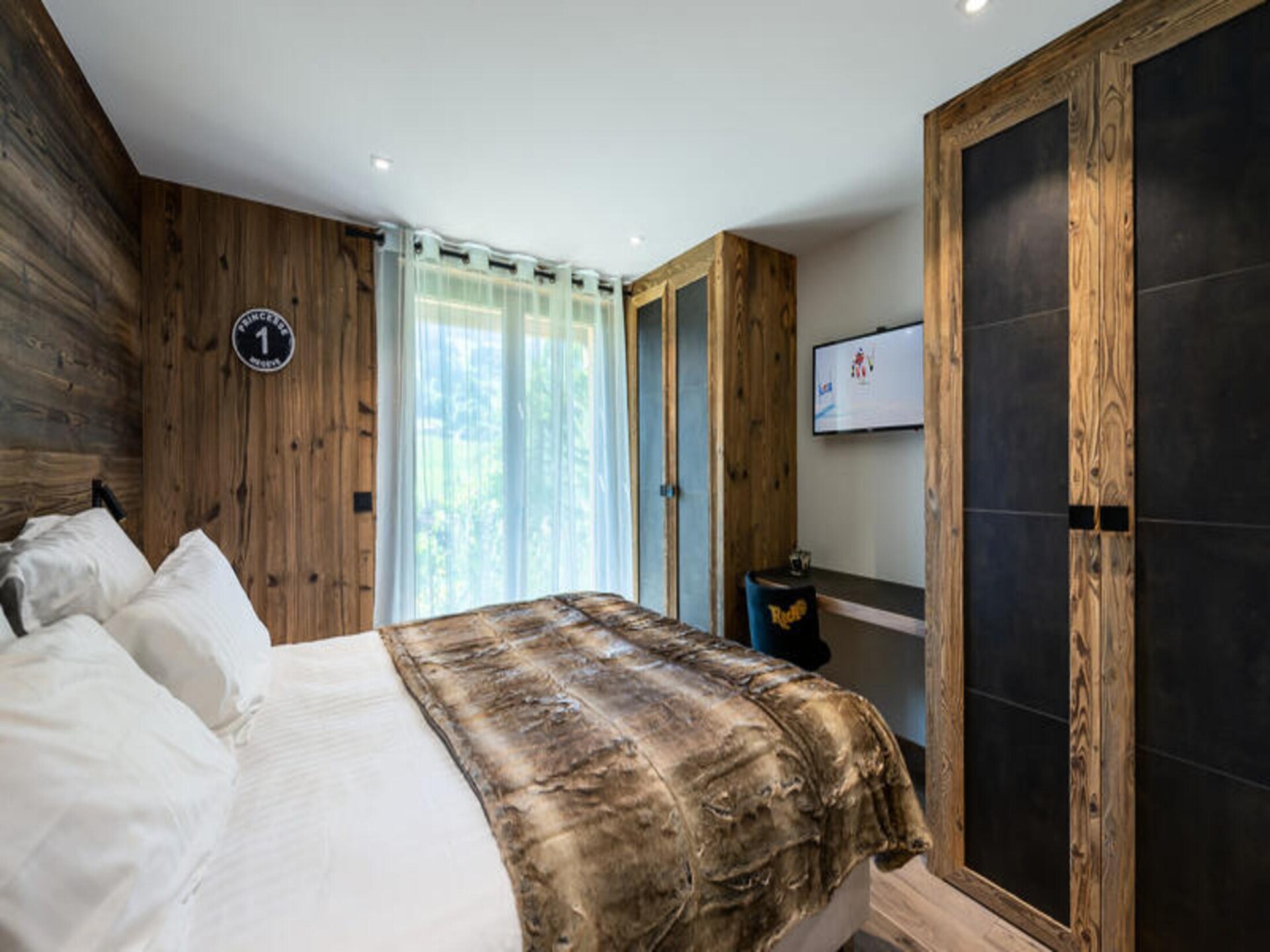 Ruim chalet-appartement voor 12 personen aan de piste in Megève - foto 14
