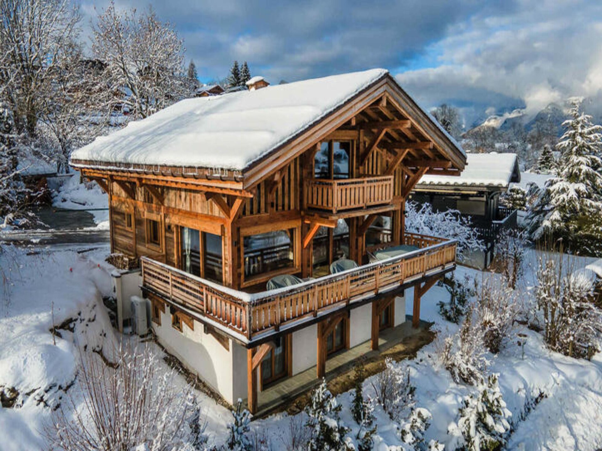 Ruim chalet-appartement voor 12 personen aan de piste in Megève - foto 1
