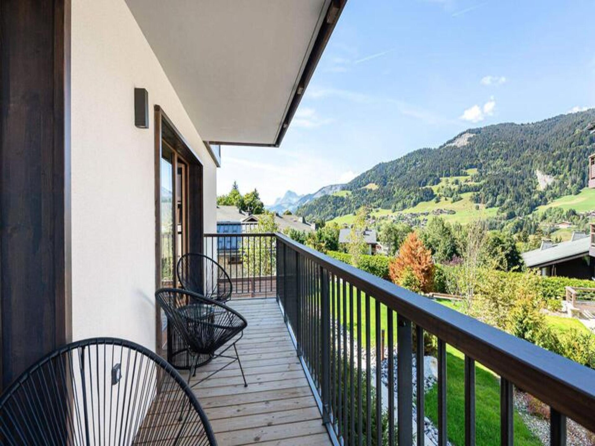 Résidence Stallion B: Ruim appartement met zwembad & sauna in Megève - foto 13