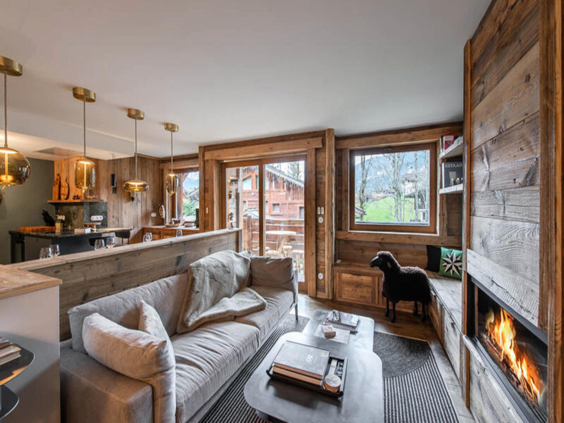 Luxe duplexappartement in het hart van Megève, vlakbij de skilift - foto 2