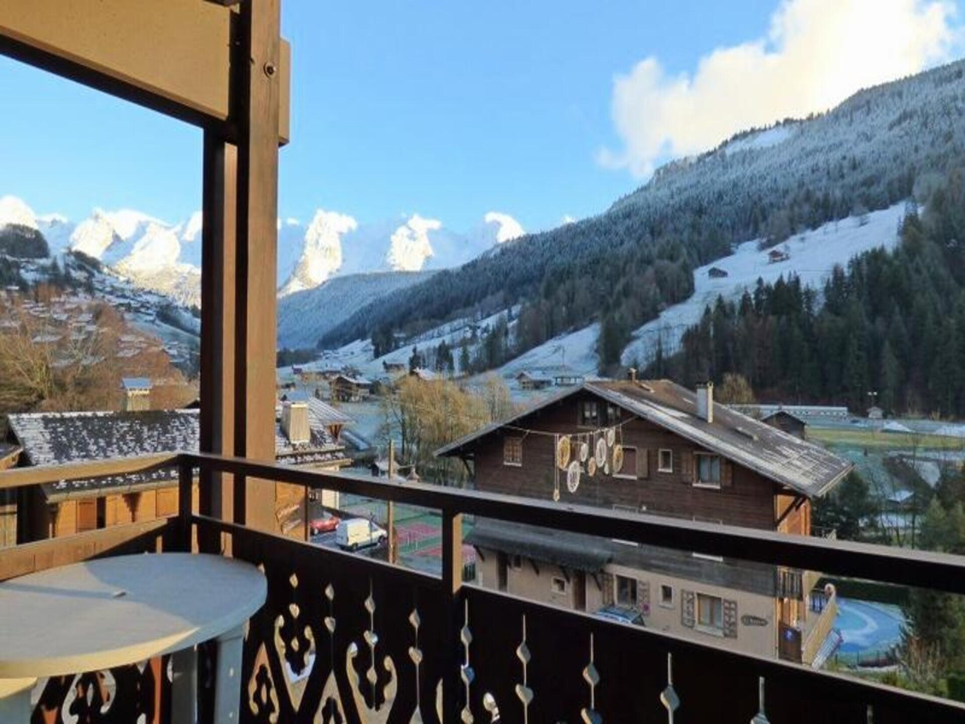 Charmant appartement in hartje Le Grand Bornand met bergzicht - foto 34