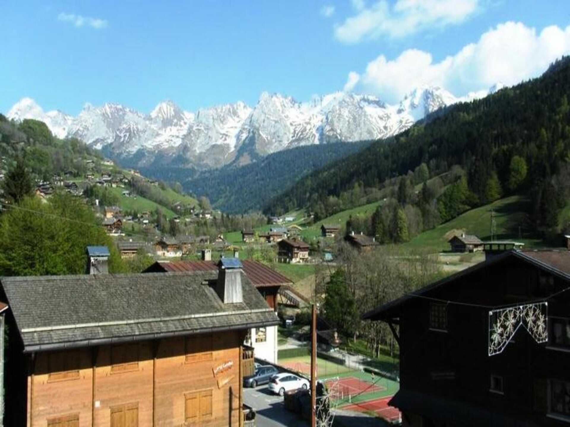 Charmant appartement in hartje Le Grand Bornand met bergzicht - foto 24