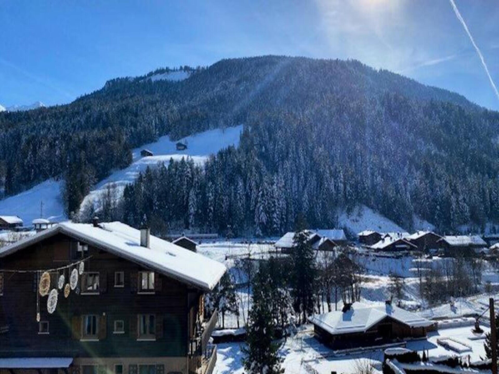 Charmant appartement in hartje Le Grand Bornand met bergzicht - foto 18