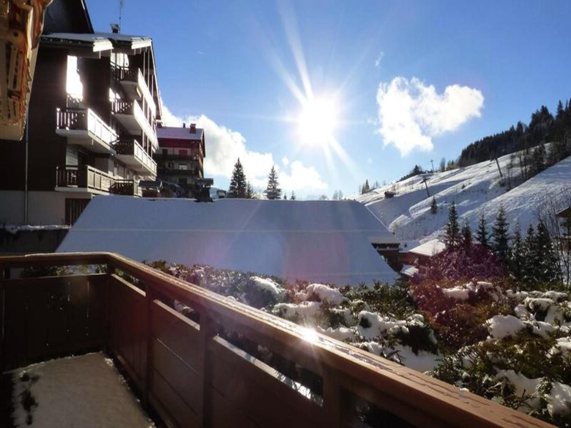 Appartement 6 pers. aan de piste in Le Grand Bornand met balkon op zuiden - foto 3
