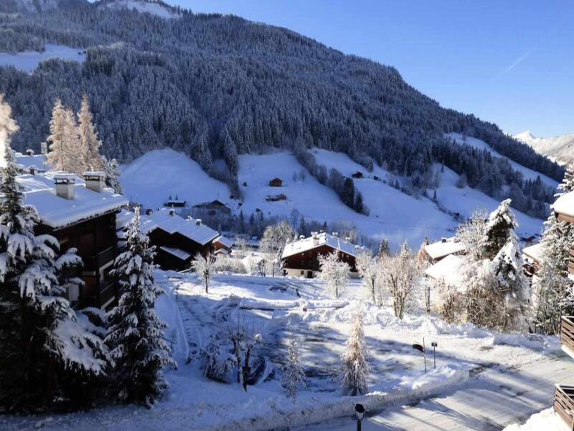 Knusse studio met balkon en uitzicht op de Aravis in Le Grand Bornand - foto 21