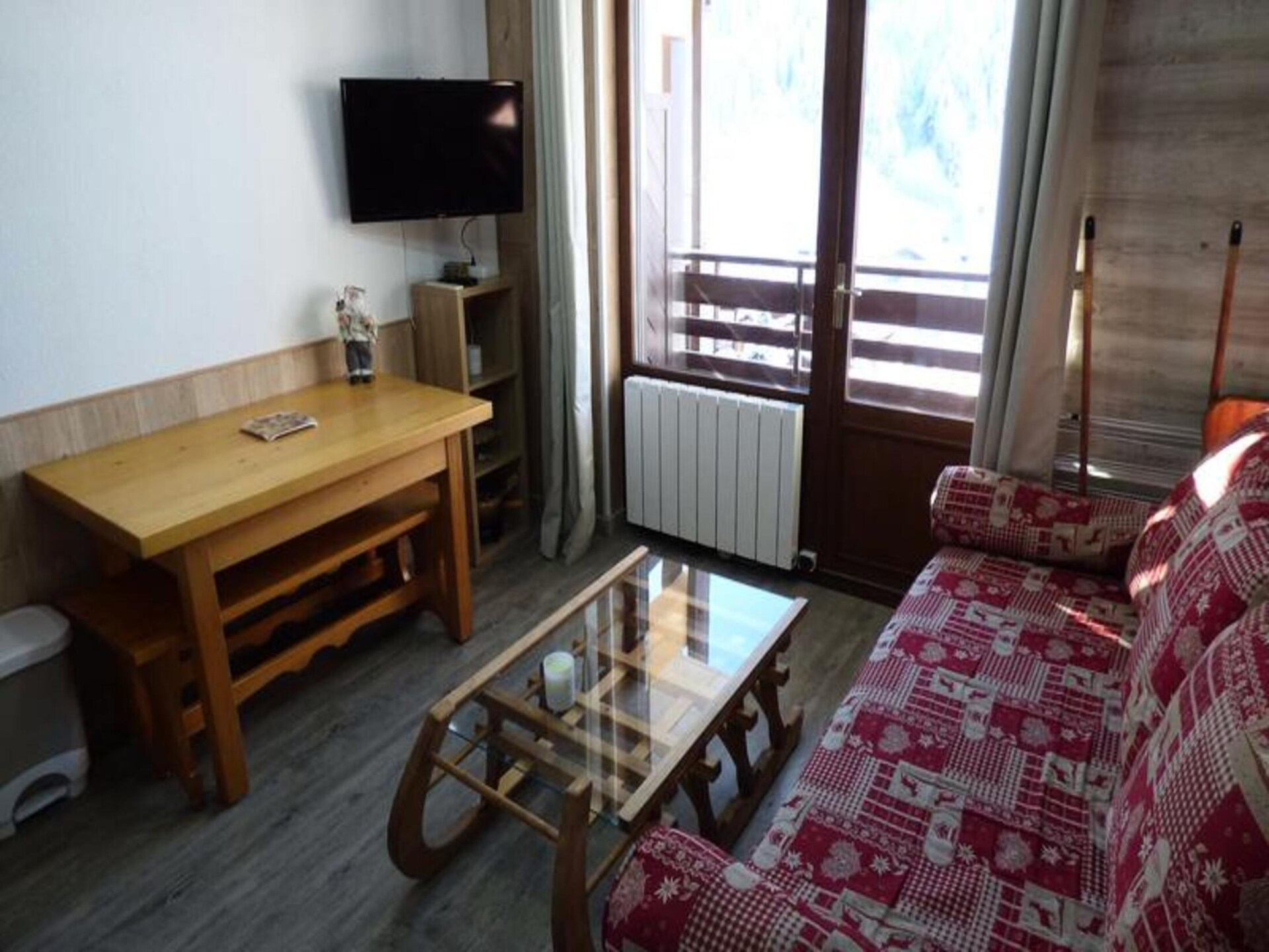 Knusse studio met balkon en uitzicht op de Aravis in Le Grand Bornand - foto 13