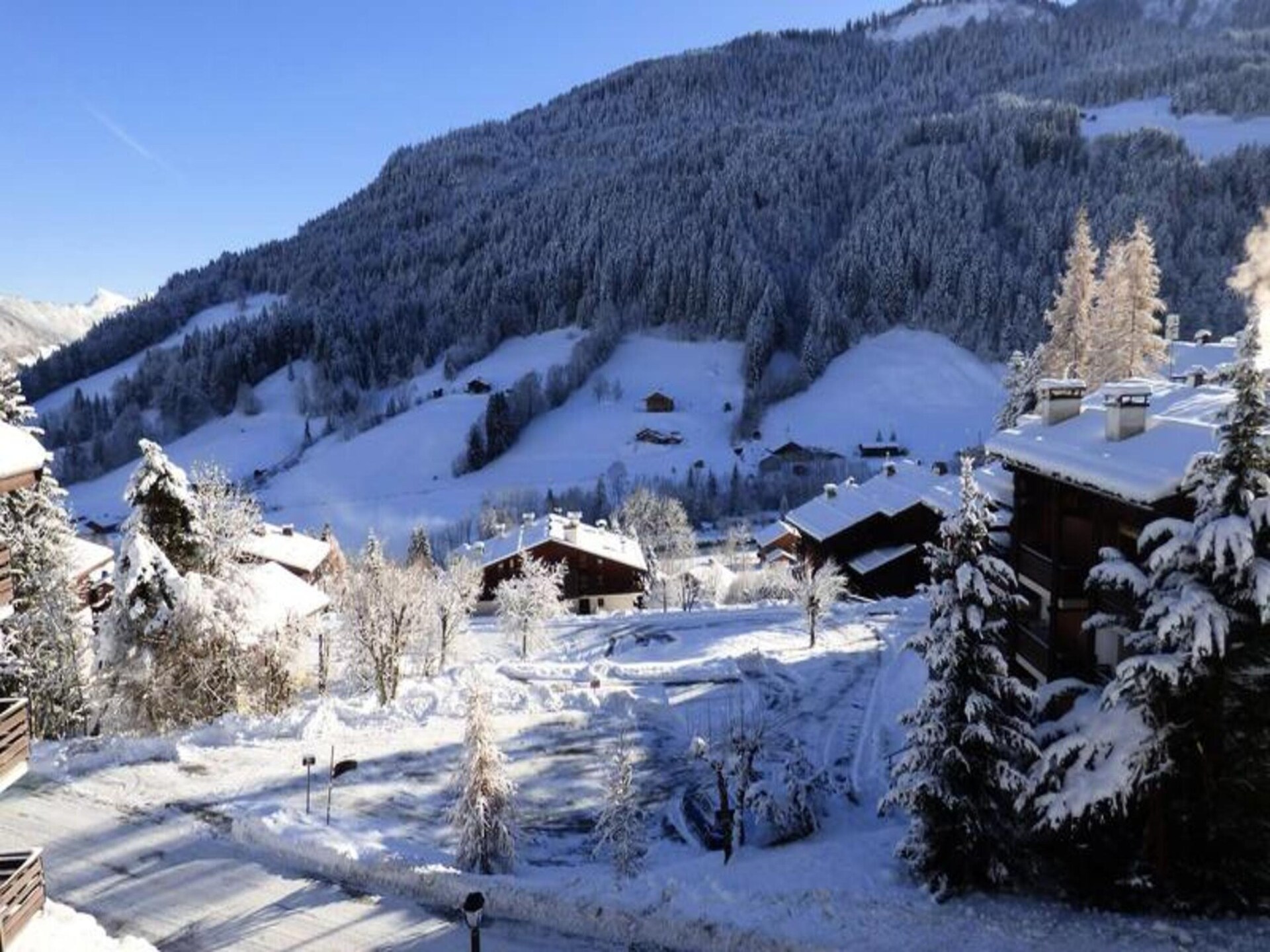 Knusse studio met balkon en uitzicht op de Aravis in Le Grand Bornand - foto 24