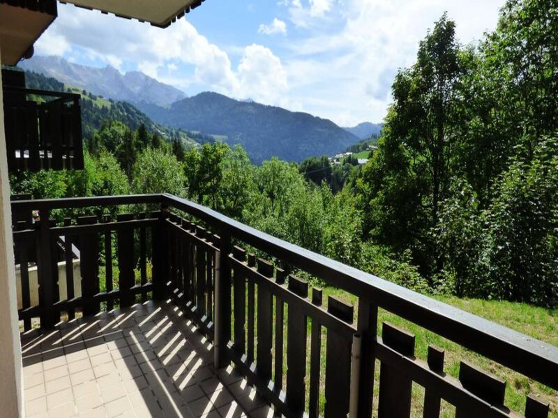 Knusse studio op het zuidoosten met balkon en uitzicht in Le Grand Bornand - foto 11