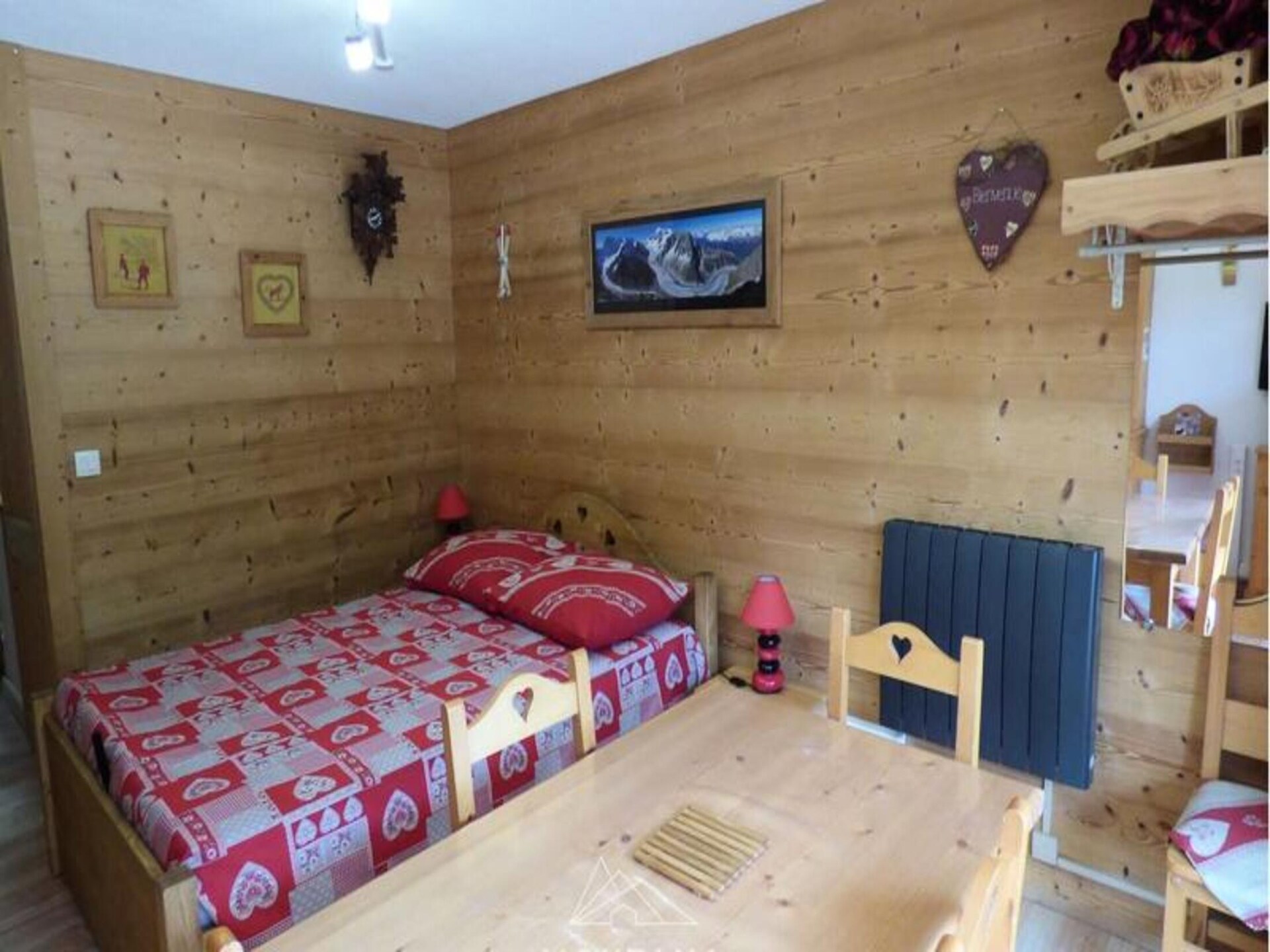 Knusse studio voor 4 op het zuiden met balkon in Le Grand Bornand - foto 3