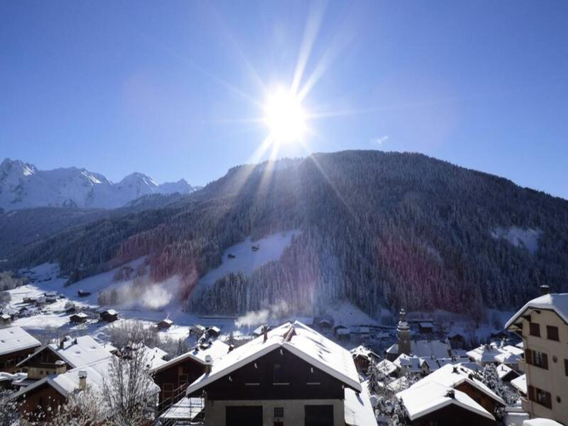 Knusse studio in Le Grand Bornand met uitzicht op de Aravis-keten - foto 31