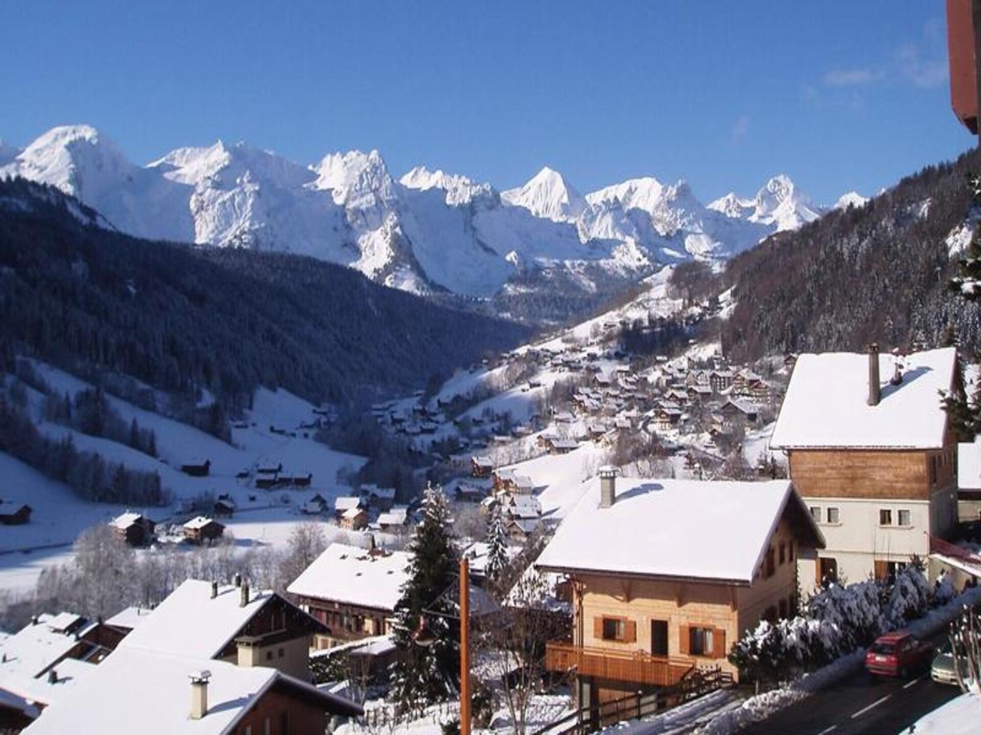 Knusse studio in Le Grand Bornand met uitzicht op de Aravis-keten - foto 11