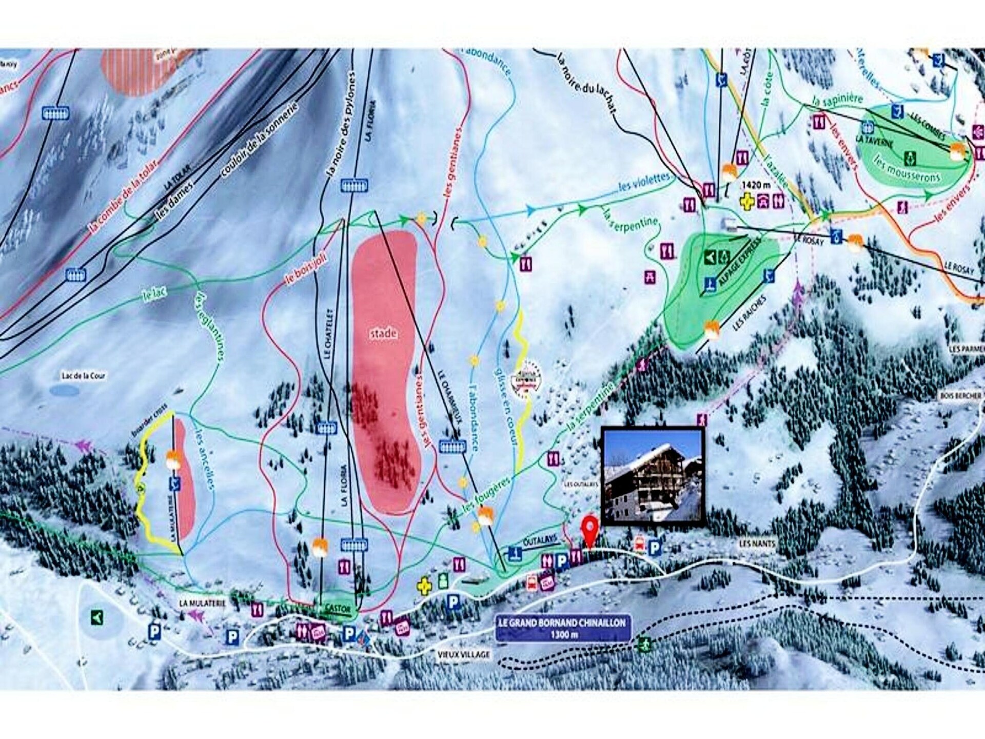 Duplex voor 8 personen met balkon op 200m van de piste in Le Grand Bornand - foto 16