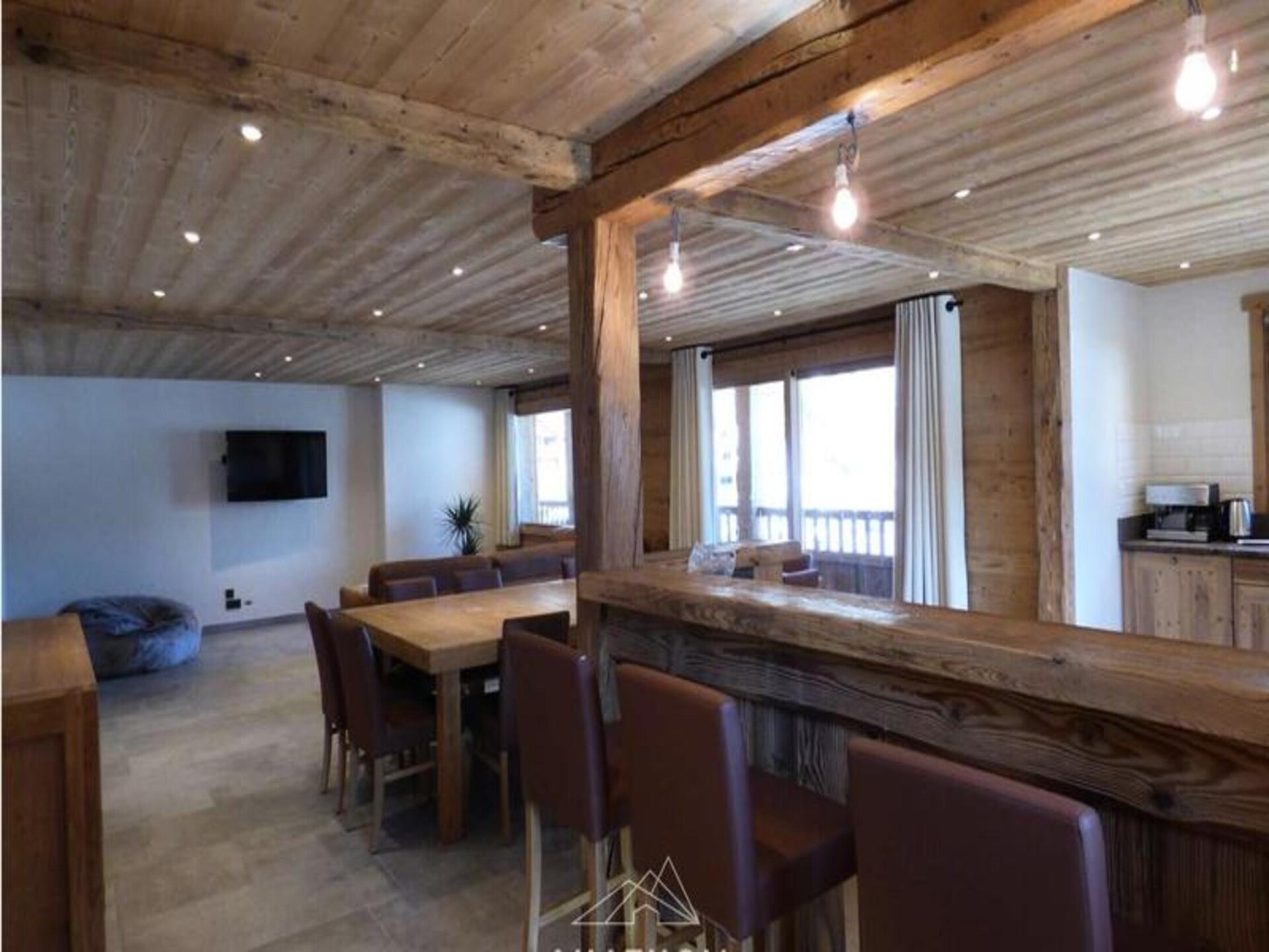 Authentiek 5-kamerappartement voor 14 personen, 50m van de piste in Grand-Bornand - foto 14