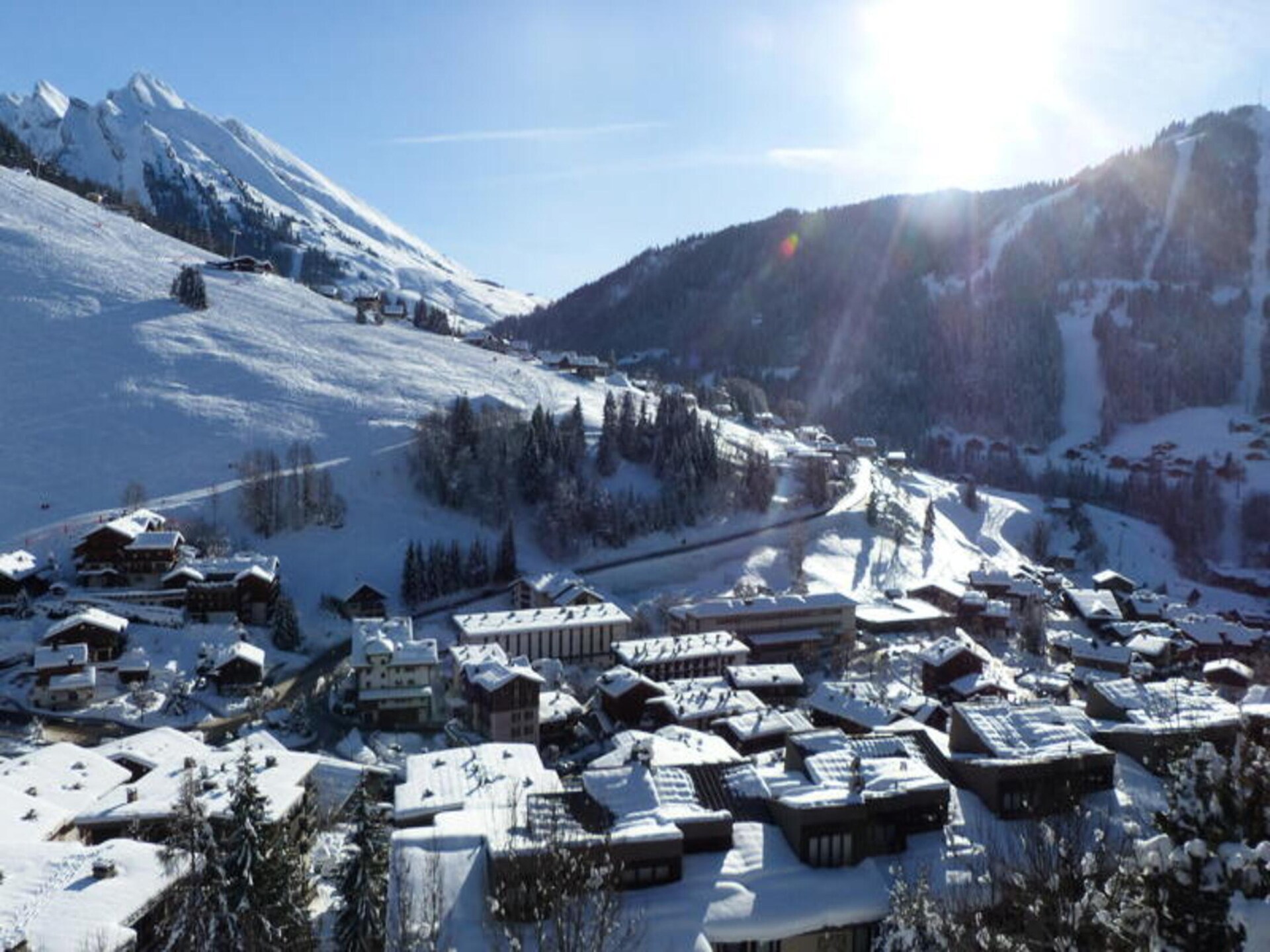 Knusse studio voor 4 aan de voet van de Aravis met uitzicht - foto 18