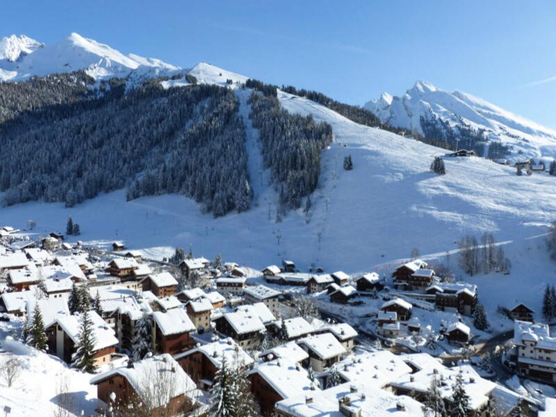 Knusse studio voor 4 aan de voet van de Aravis met uitzicht - foto 20