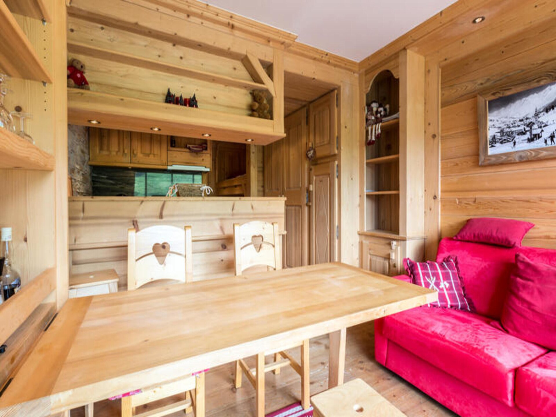 Knusse studio voor 4 aan de voet van de Aravis met uitzicht - foto 6
