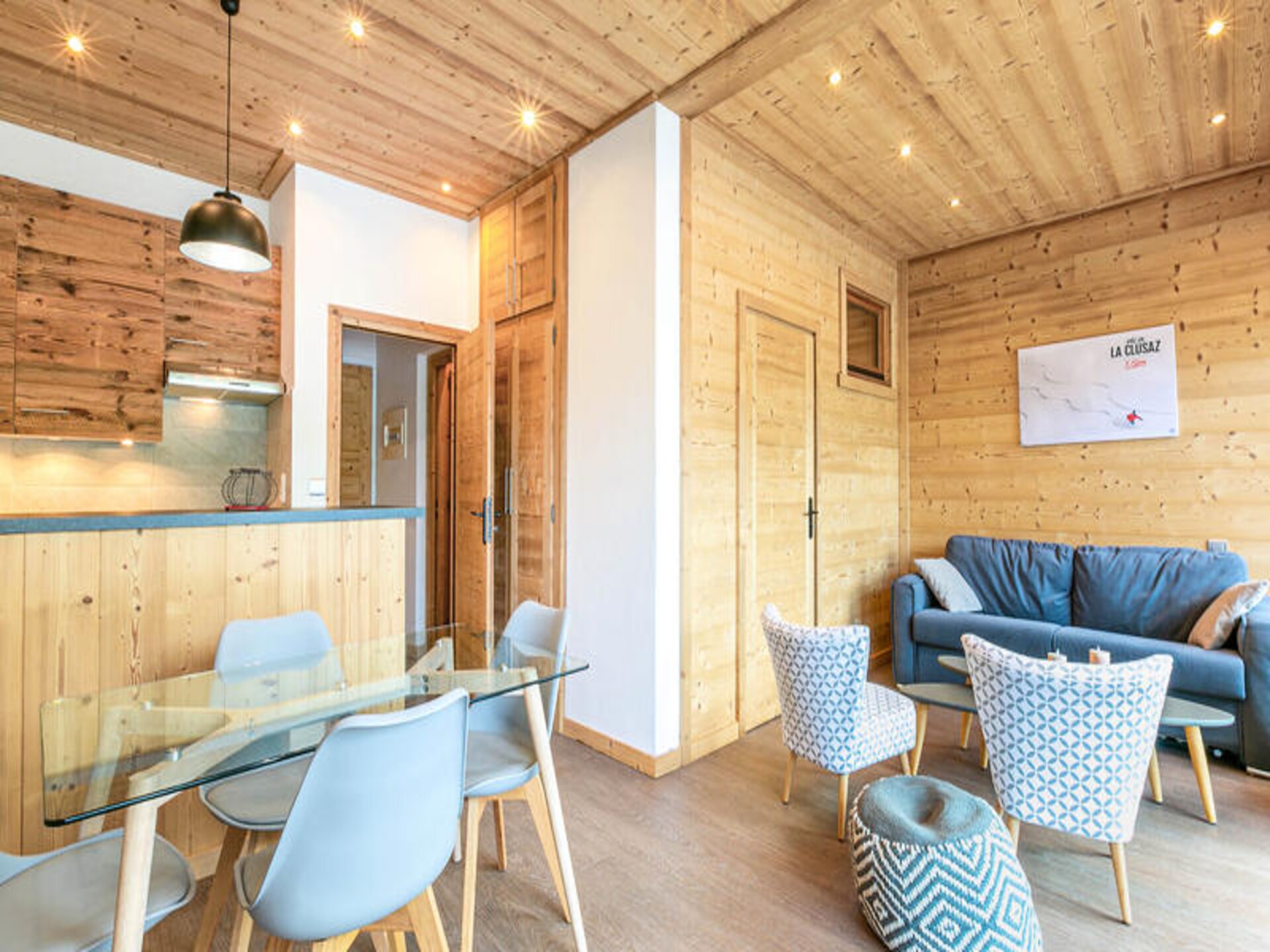 Knus studio-appartement met balkon en bergzicht in het hart van La Clusaz - foto 3