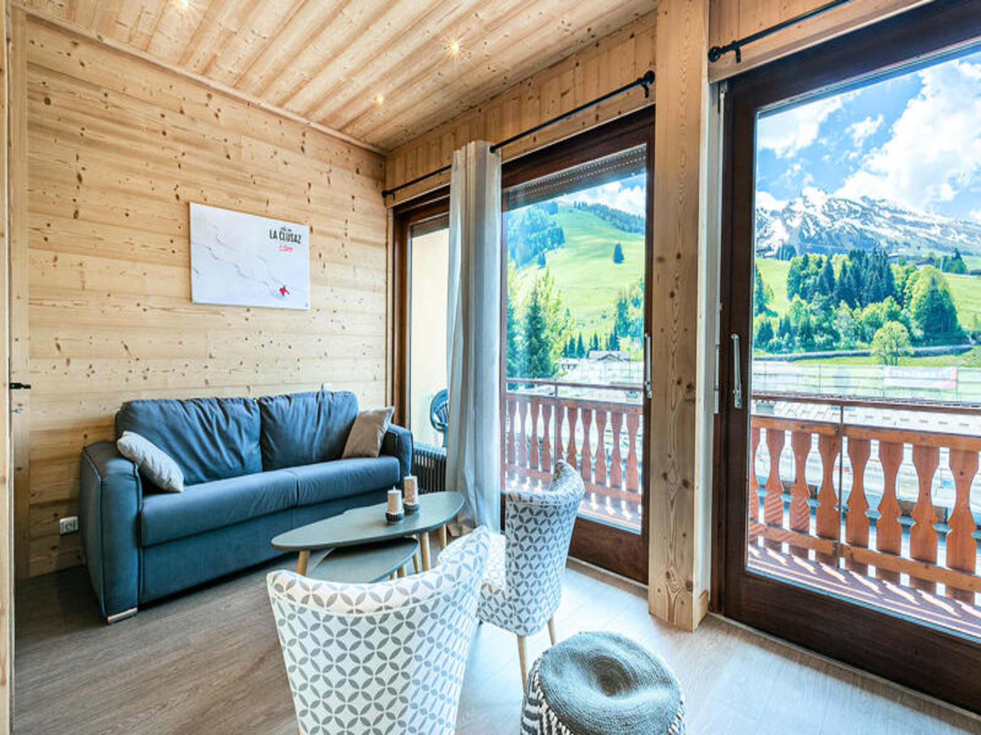 Knus studio-appartement met balkon en bergzicht in het hart van La Clusaz - foto 8