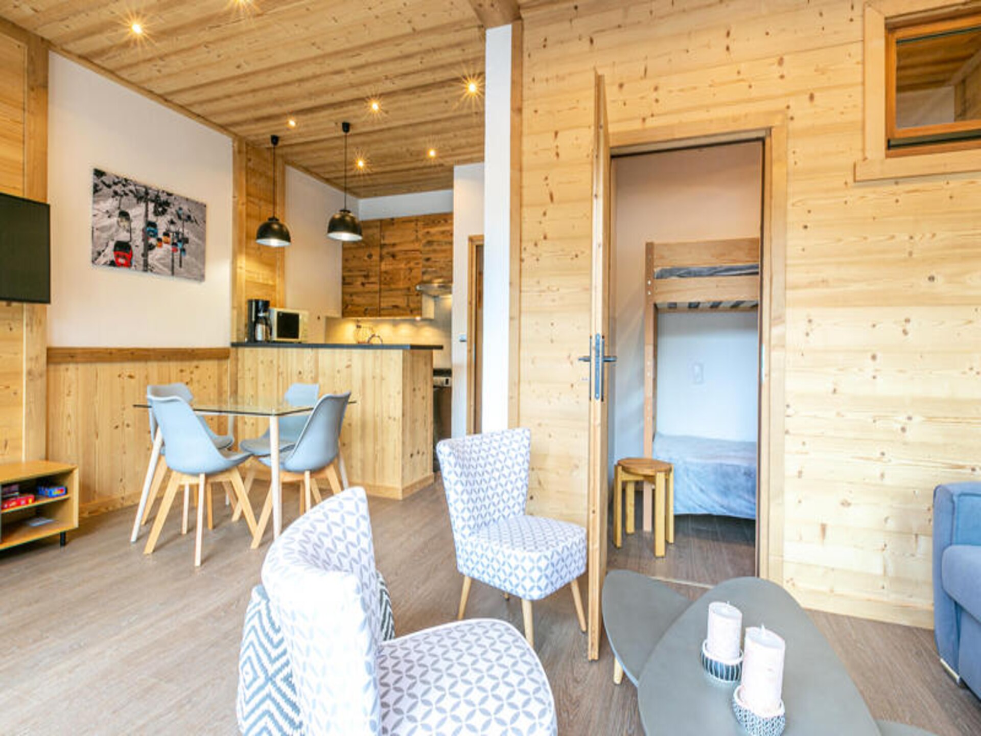 Knus studio-appartement met balkon en bergzicht in het hart van La Clusaz - foto 11