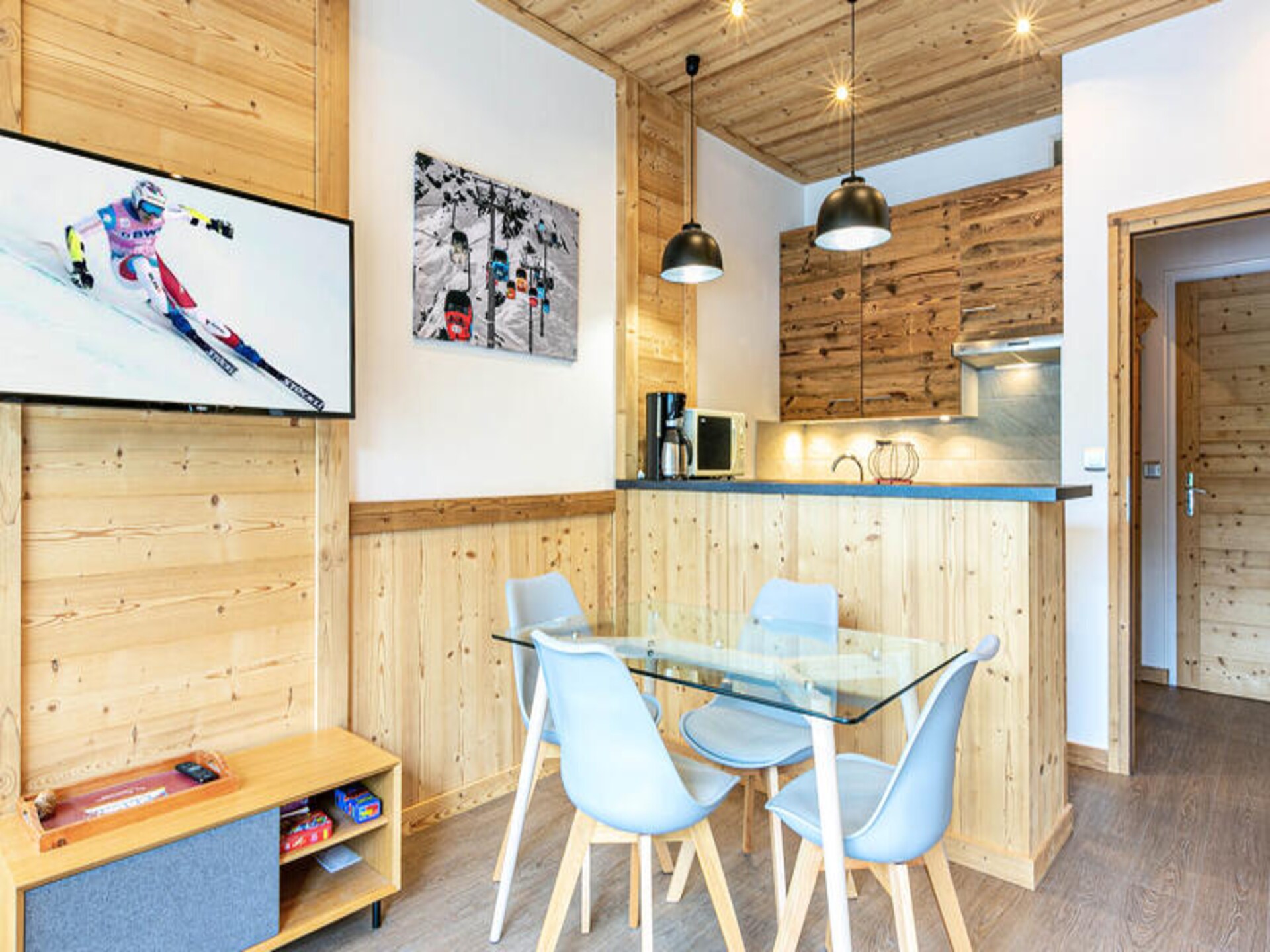 Knus studio-appartement met balkon en bergzicht in het hart van La Clusaz - foto 12