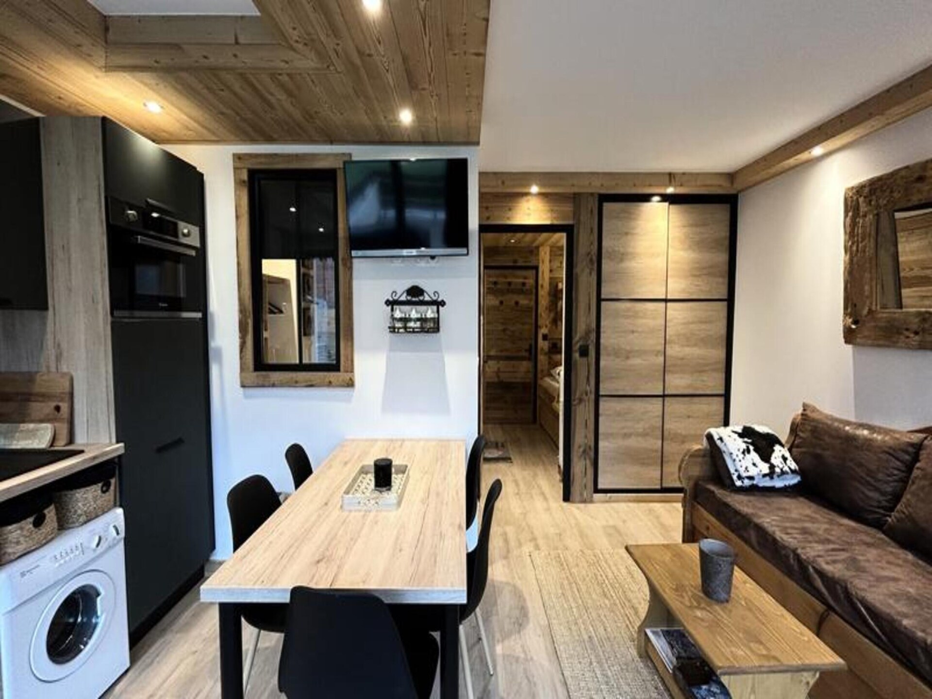 Knusse studio aan de piste met panoramisch uitzicht op de Aravis - foto 10
