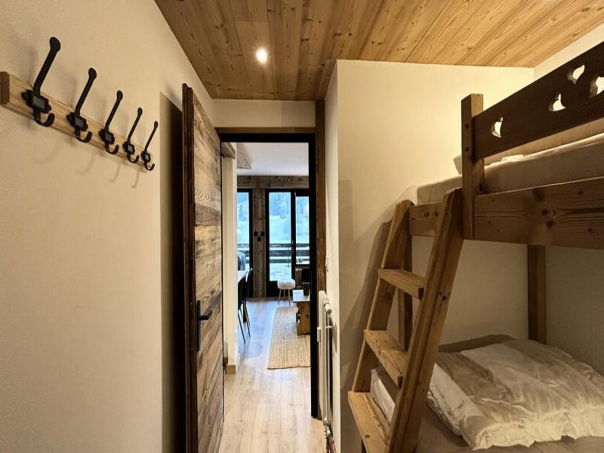 Knusse studio aan de piste met panoramisch uitzicht op de Aravis - foto 22