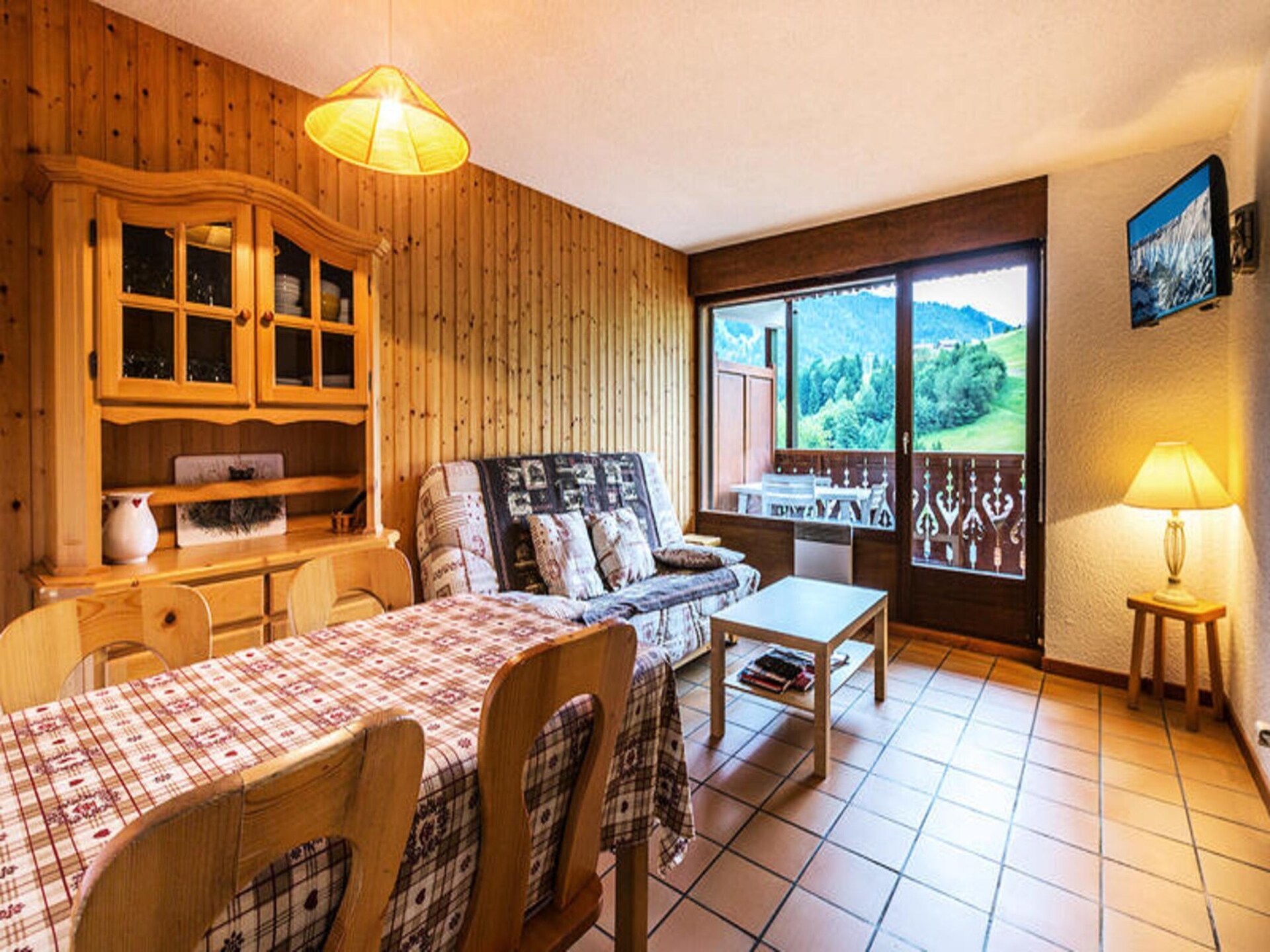 Knus appartement voor 4 met balkon en Aravis-uitzicht in La Clusaz - foto 5