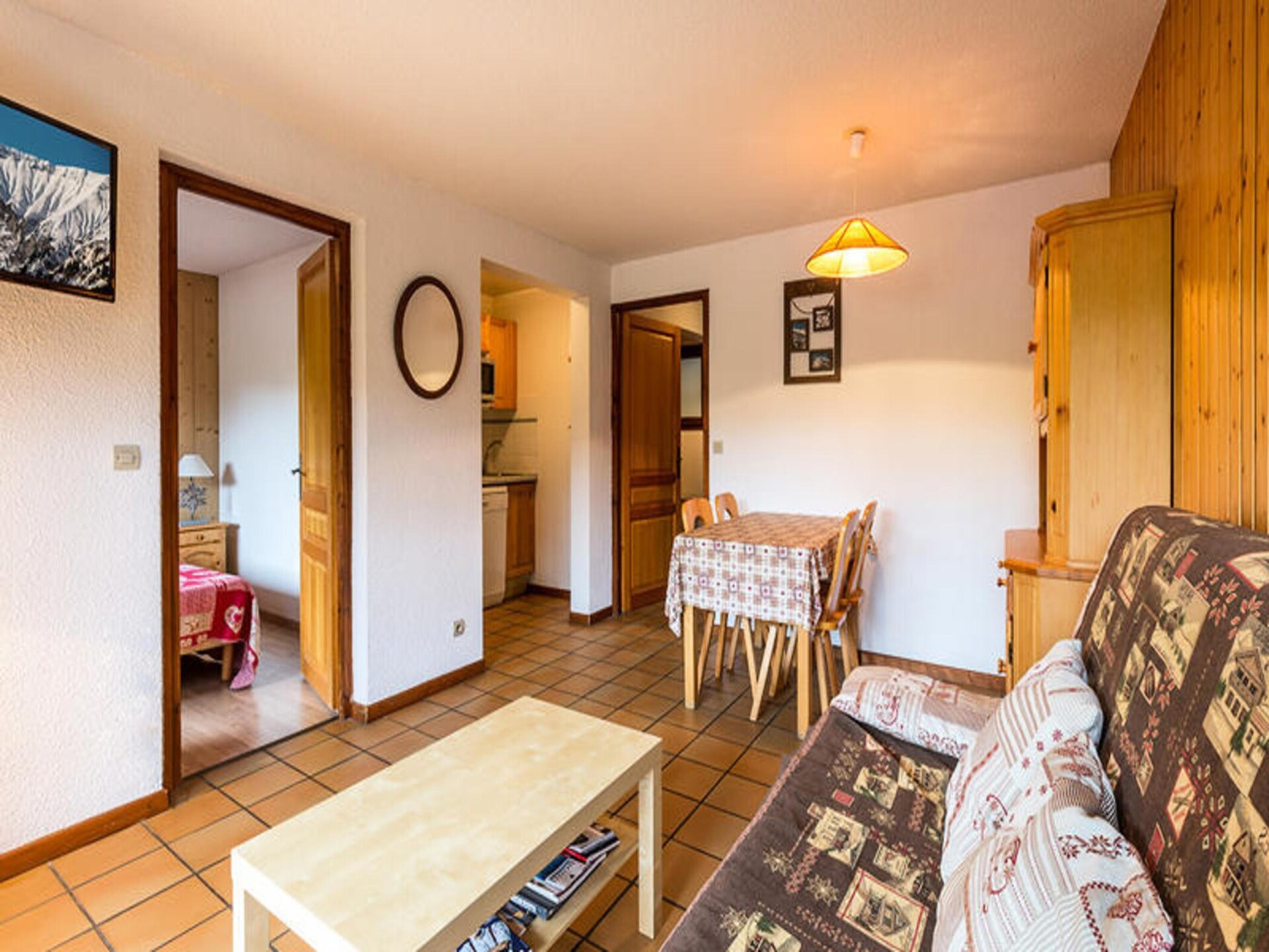 Knus appartement voor 4 met balkon en Aravis-uitzicht in La Clusaz - foto 7