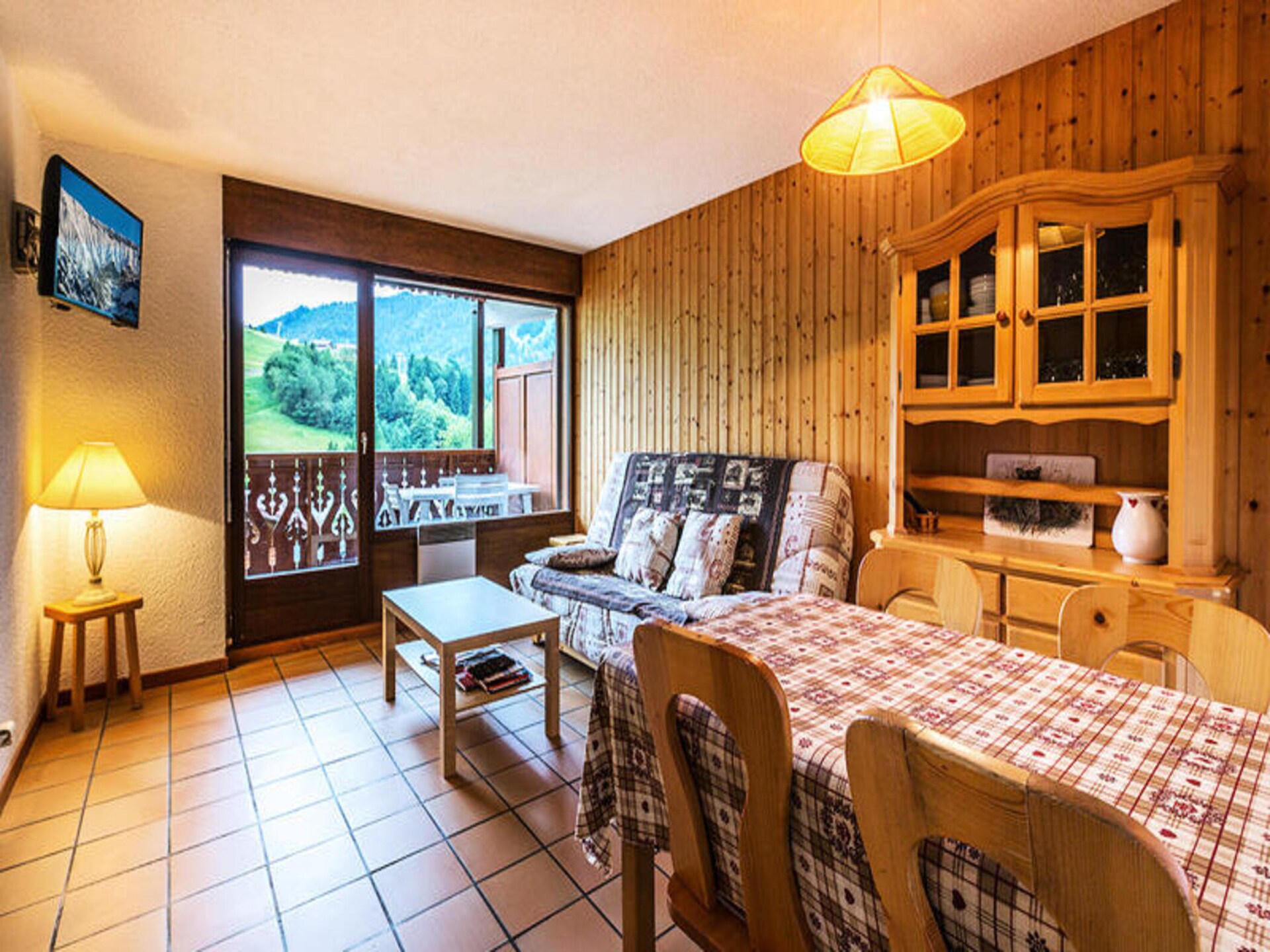 Knus appartement voor 4 met balkon en Aravis-uitzicht in La Clusaz - foto 15