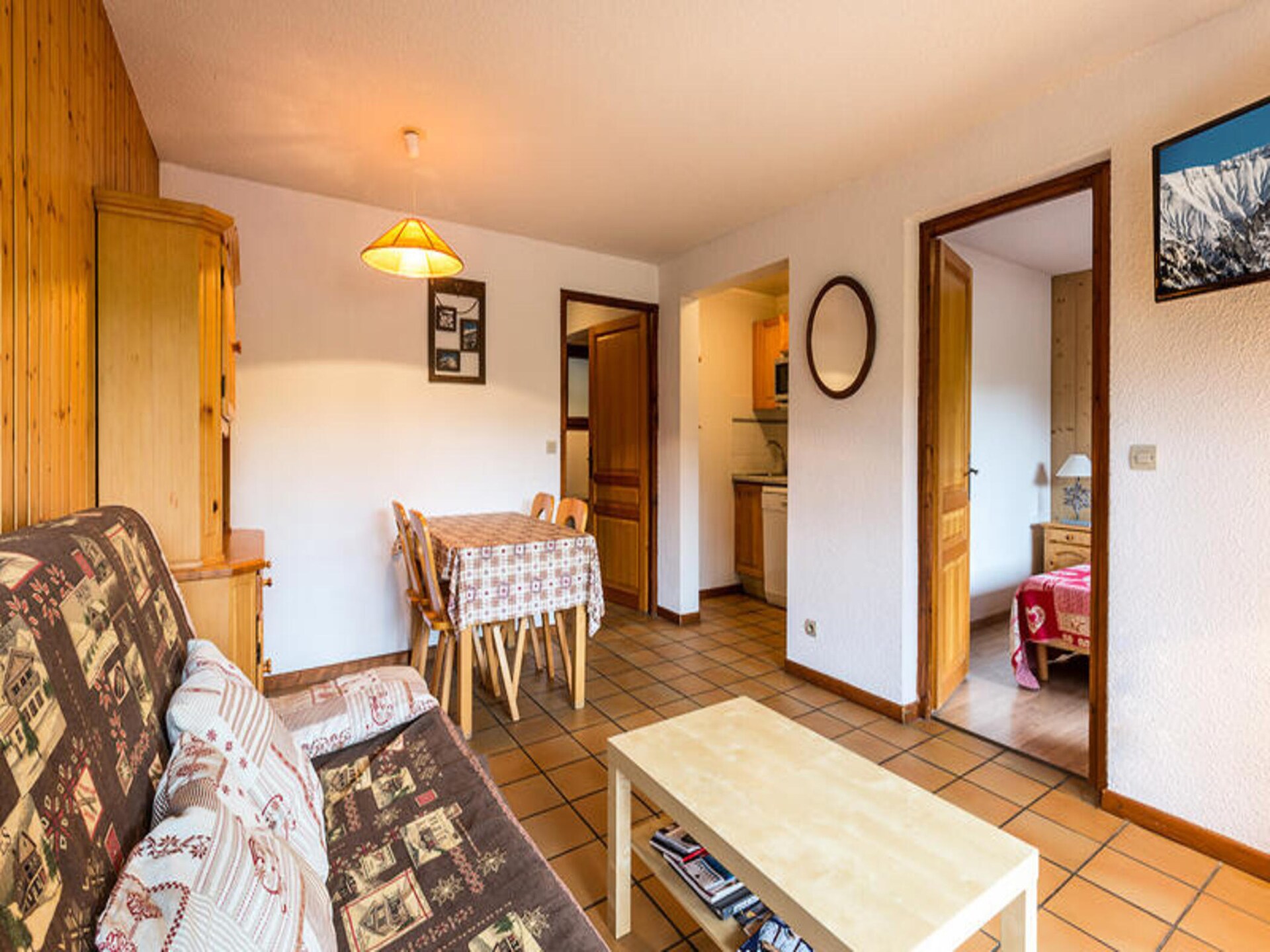 Knus appartement voor 4 met balkon en Aravis-uitzicht in La Clusaz - foto 26
