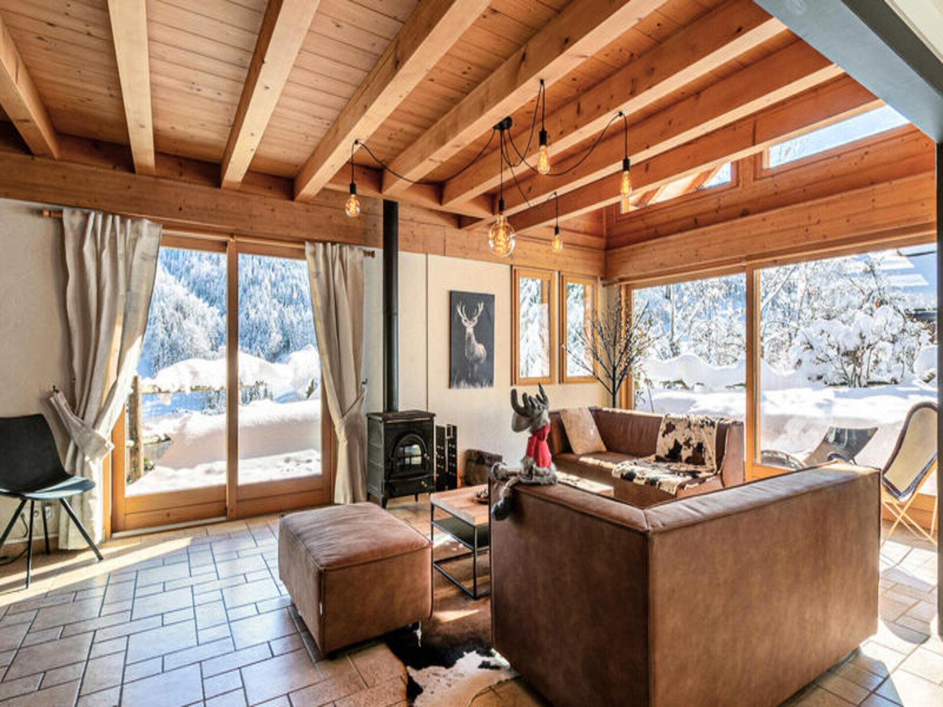 Ruim chalet voor 13 personen met sauna en terras nabij de pistes in La Clusaz - foto 34