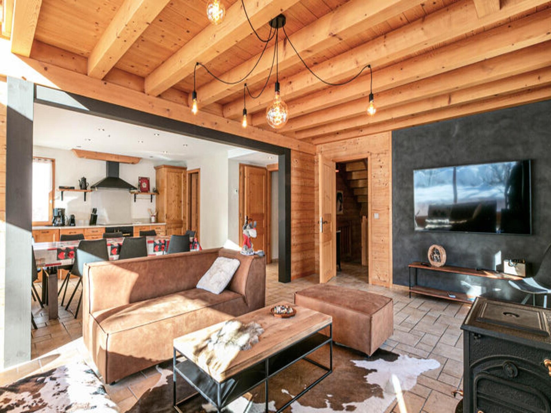 Ruim chalet voor 13 personen met sauna en terras nabij de pistes in La Clusaz - foto 23