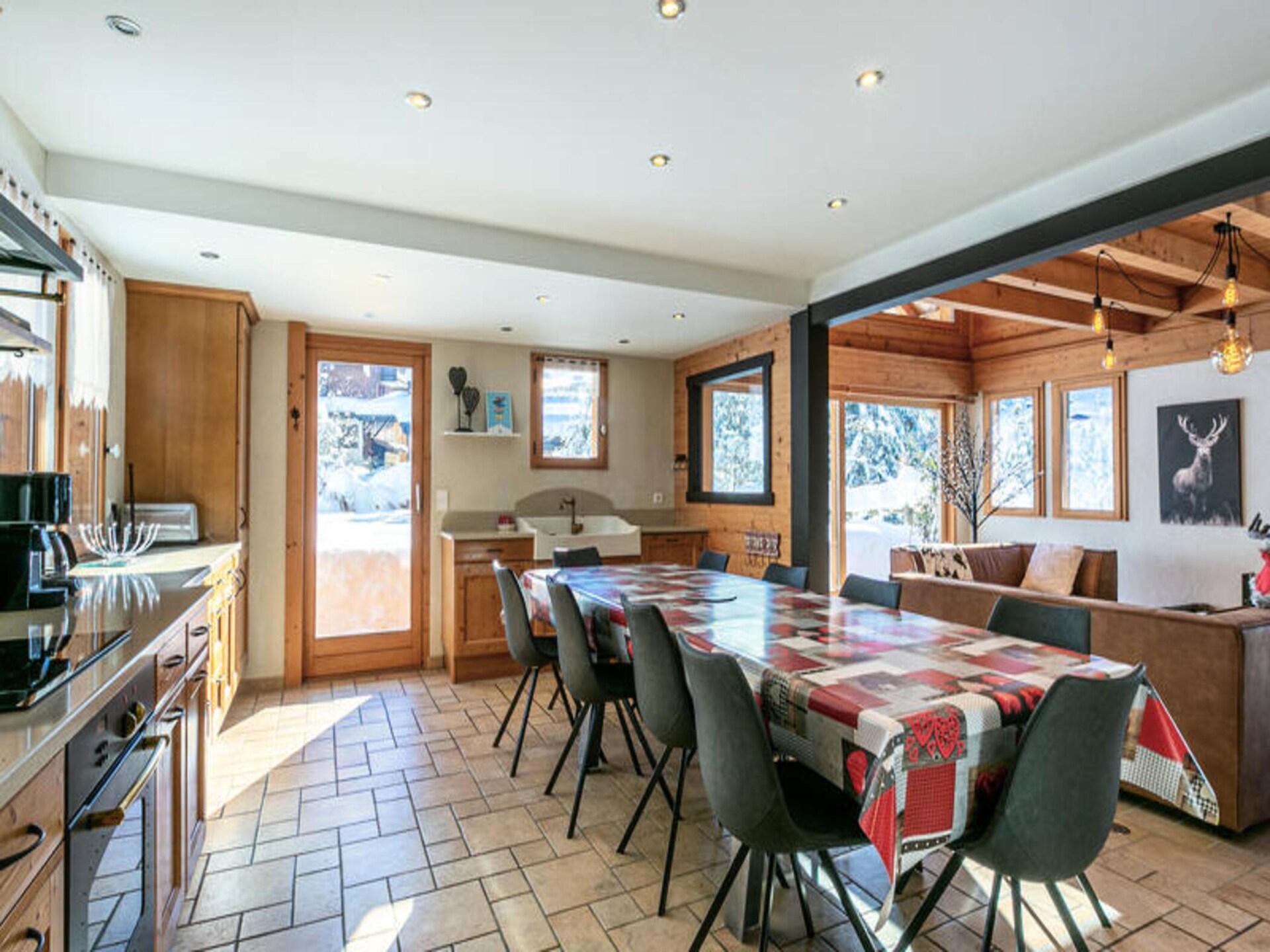 Ruim chalet voor 13 personen met sauna en terras nabij de pistes in La Clusaz - foto 29