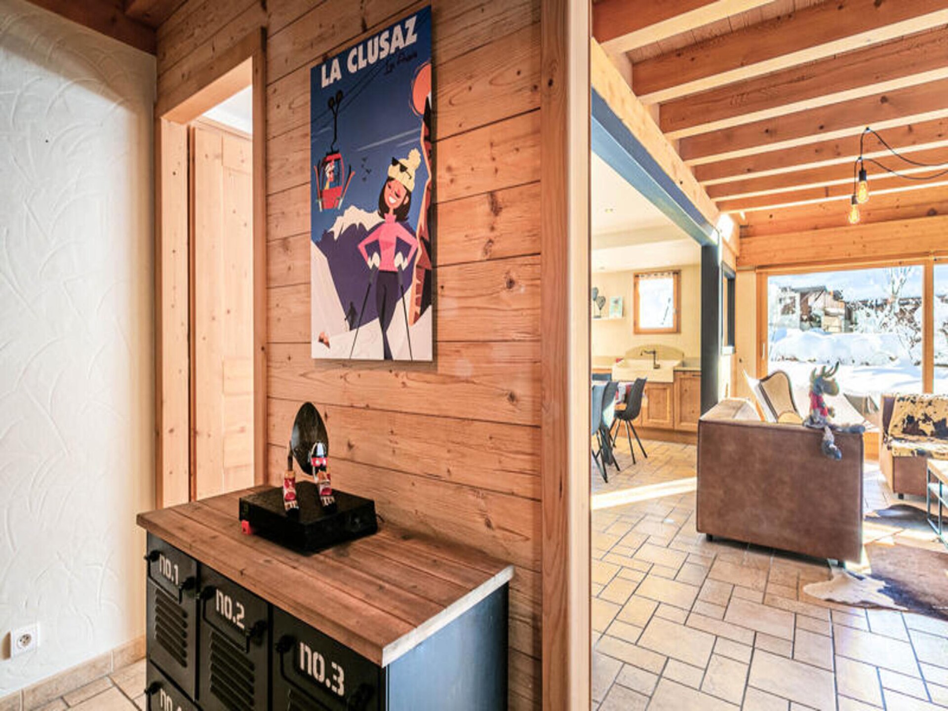 Ruim chalet voor 13 personen met sauna en terras nabij de pistes in La Clusaz - foto 10