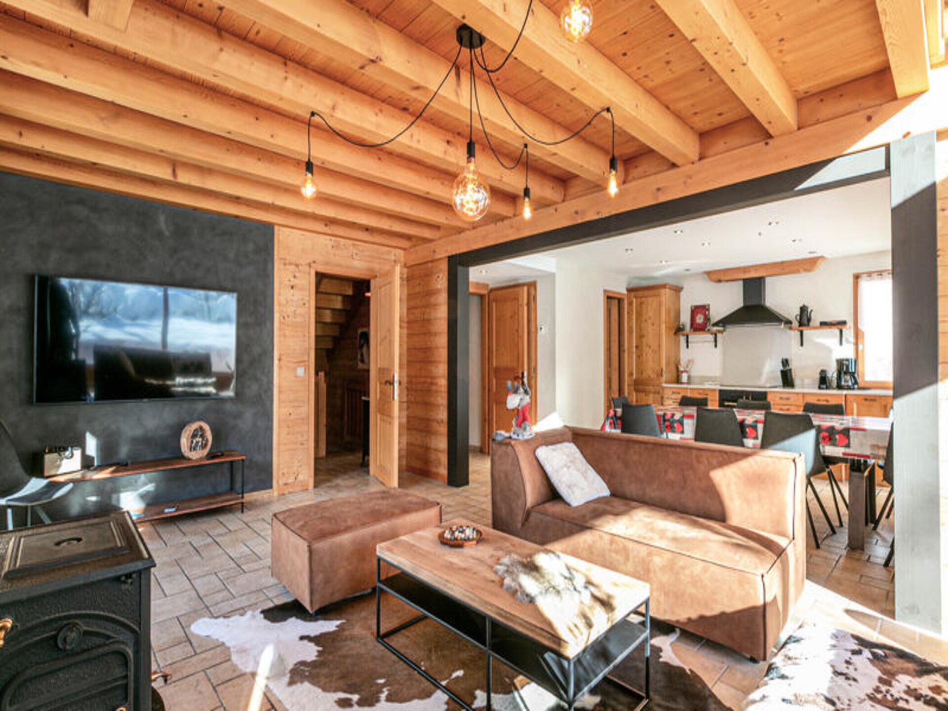 Ruim chalet voor 13 personen met sauna en terras nabij de pistes in La Clusaz - foto 9