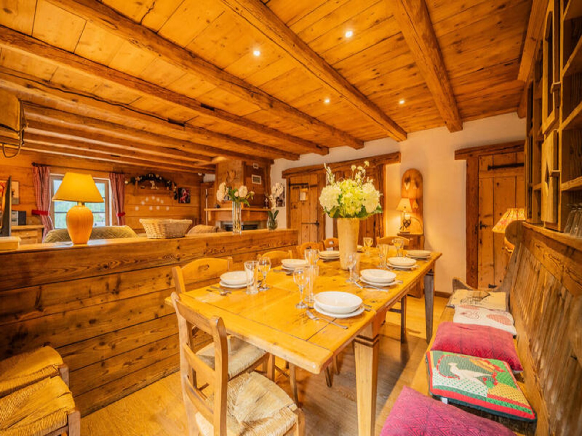 Ruim appartement voor 10 personen in het hart van La Clusaz, vlakbij de piste - foto 7