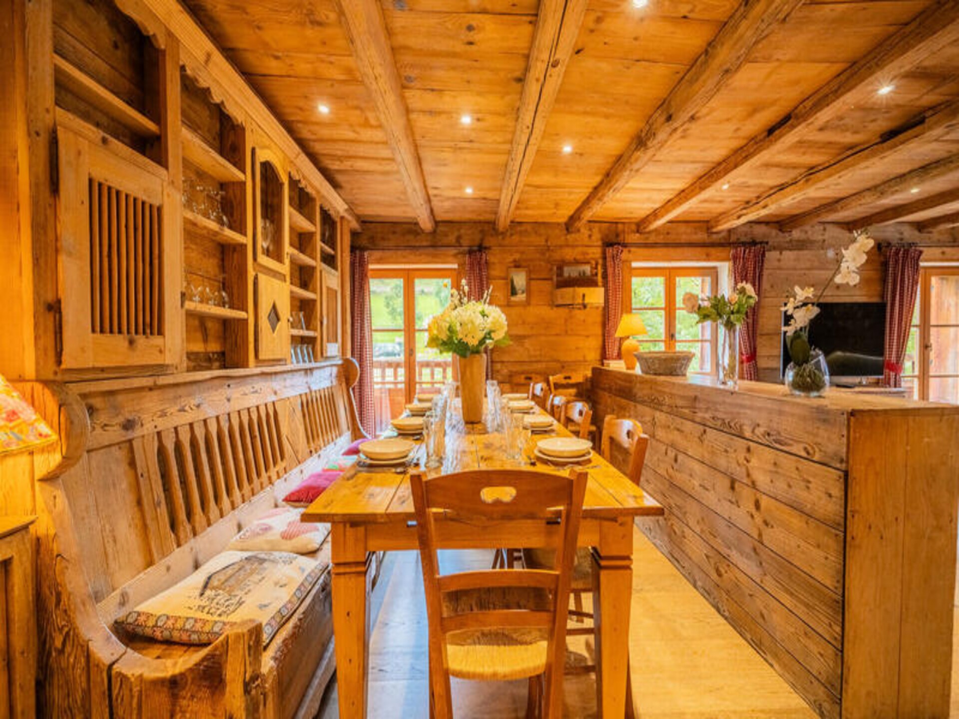 Ruim appartement voor 10 personen in het hart van La Clusaz, vlakbij de piste - foto 10
