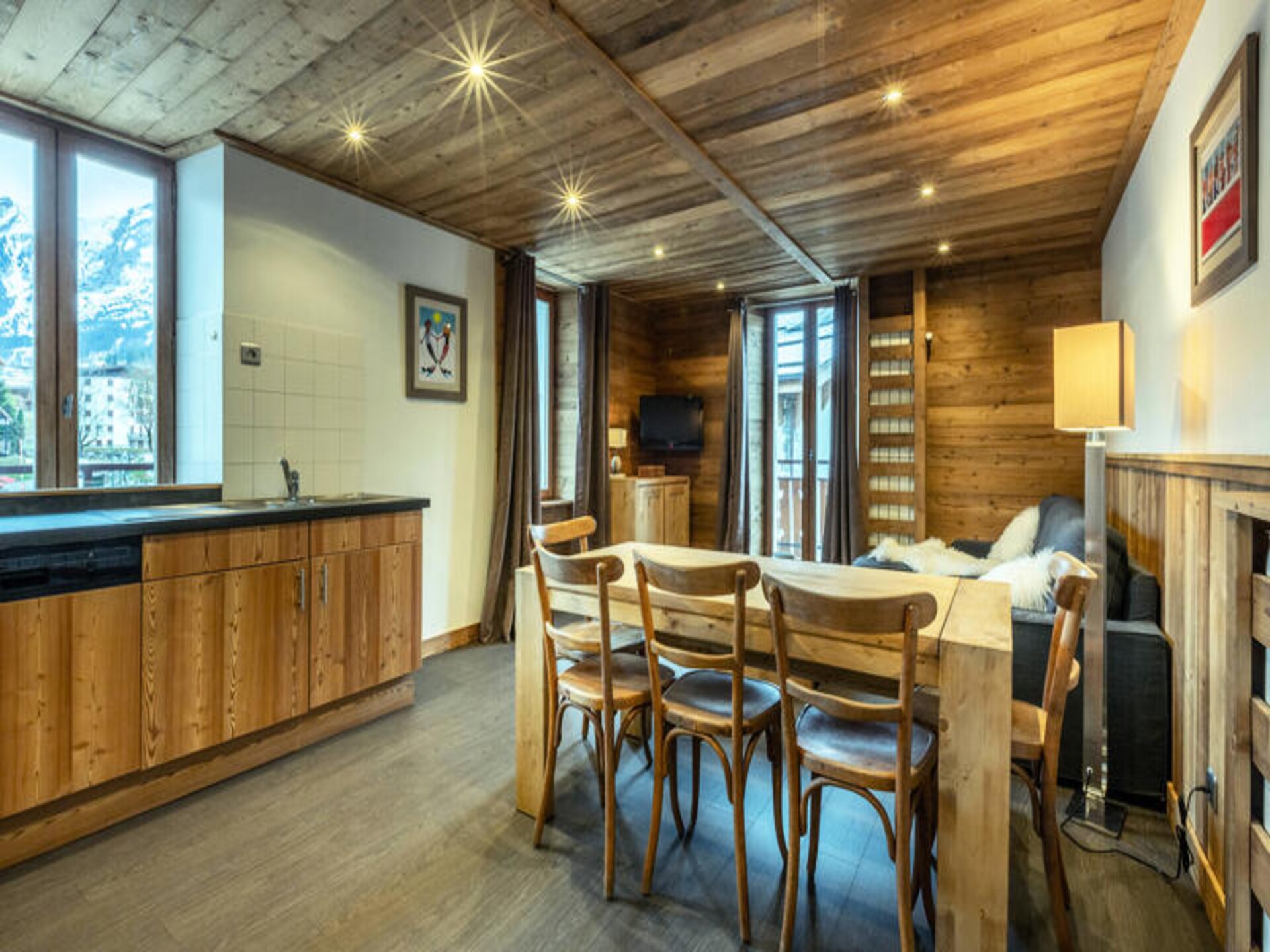 Rustiek appartement voor 8 personen vlakbij de pistes in La Clusaz - foto 17
