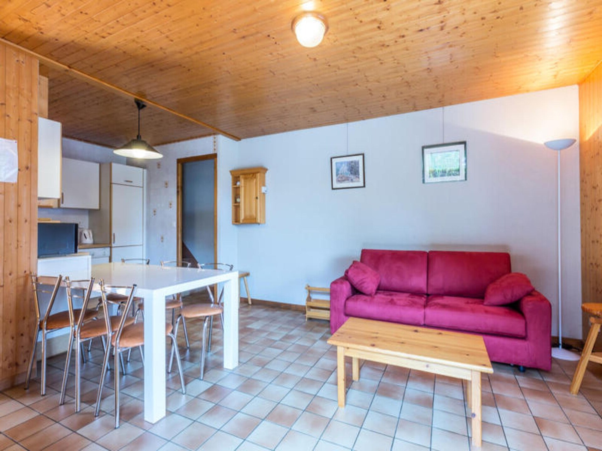 Chalet Gord: knus appartement aan de langlaufloipes op het Plateau des Confins - foto 7