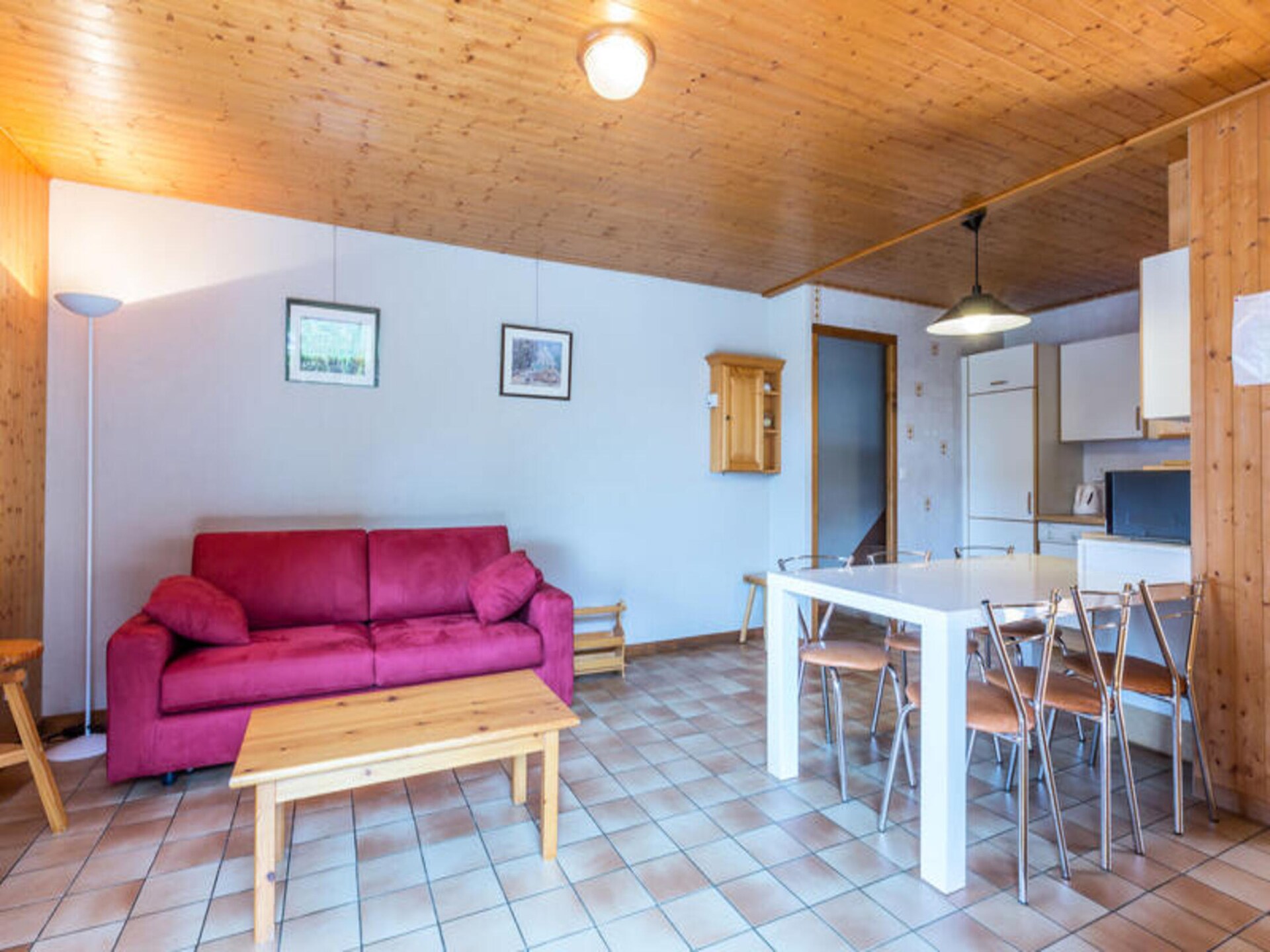 Chalet Gord: knus appartement aan de langlaufloipes op het Plateau des Confins - foto 8
