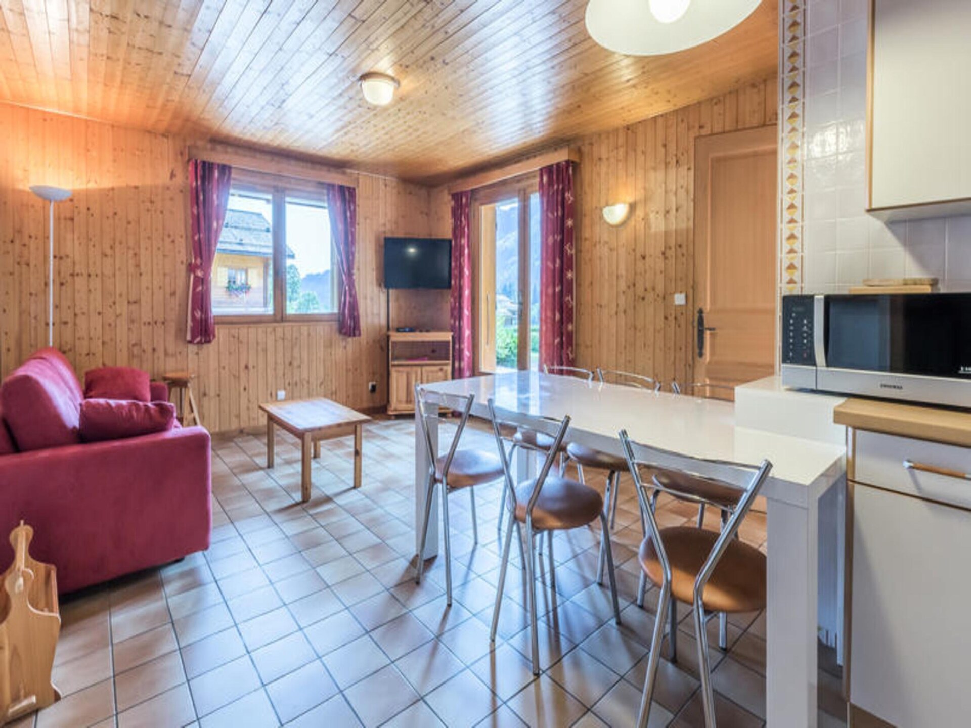 Chalet Gord: knus appartement aan de langlaufloipes op het Plateau des Confins - foto 25