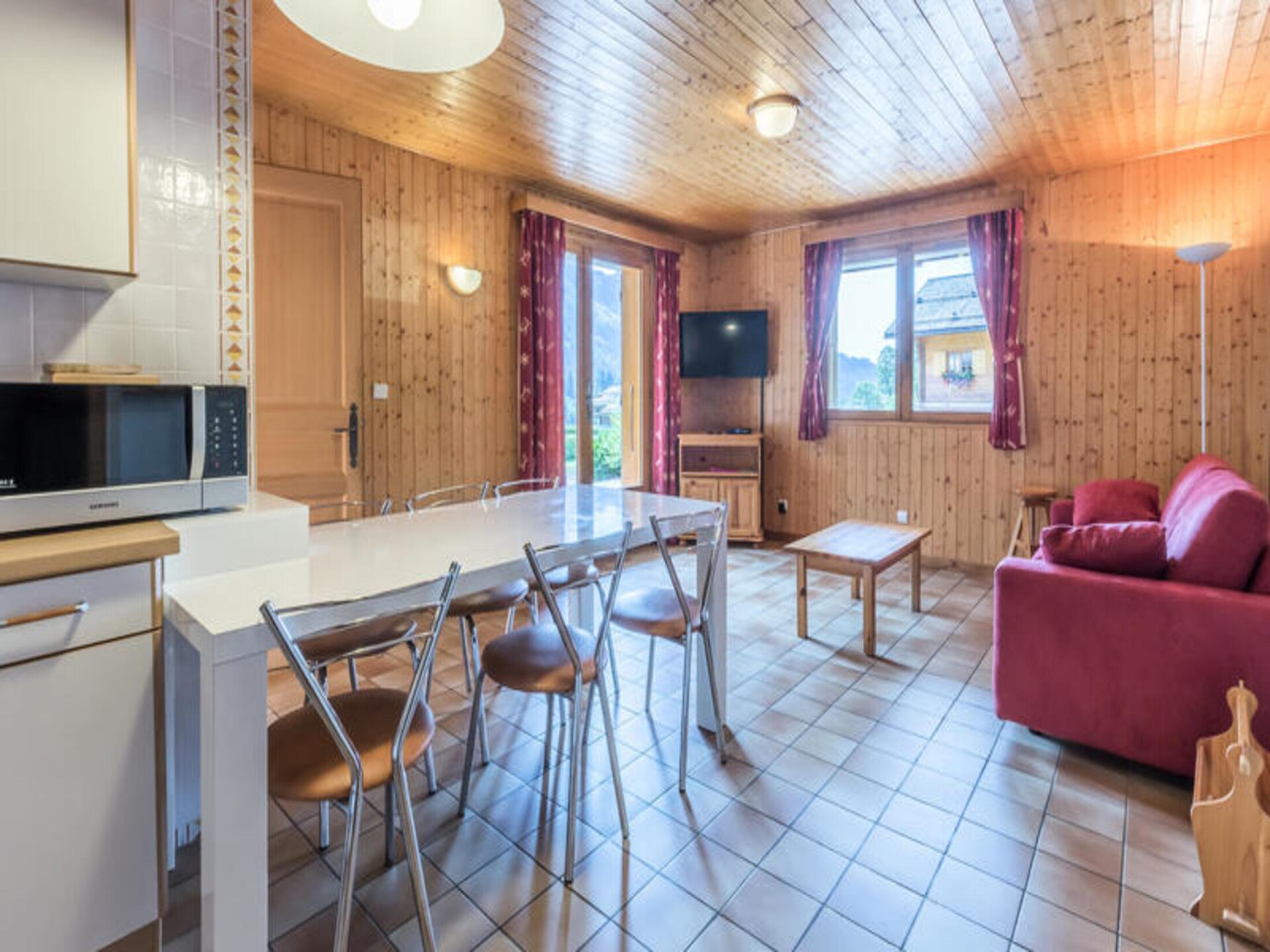 Chalet Gord: knus appartement aan de langlaufloipes op het Plateau des Confins - foto 26