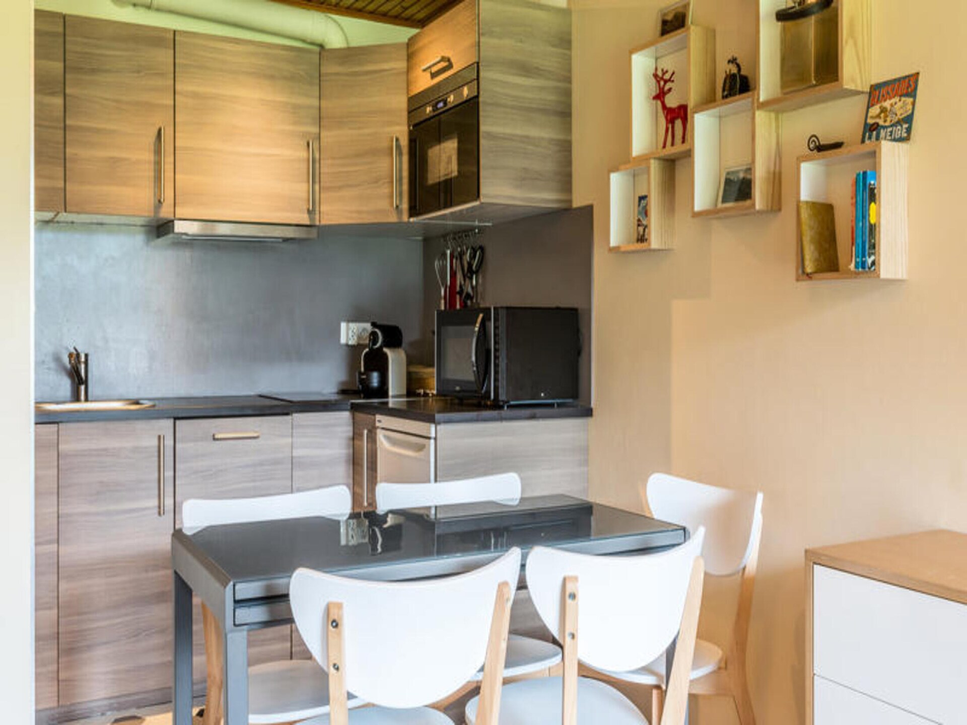 Résidence Noisettes: Gezellig appartement in Aravis-vallei, 300m van skipiste - foto 12