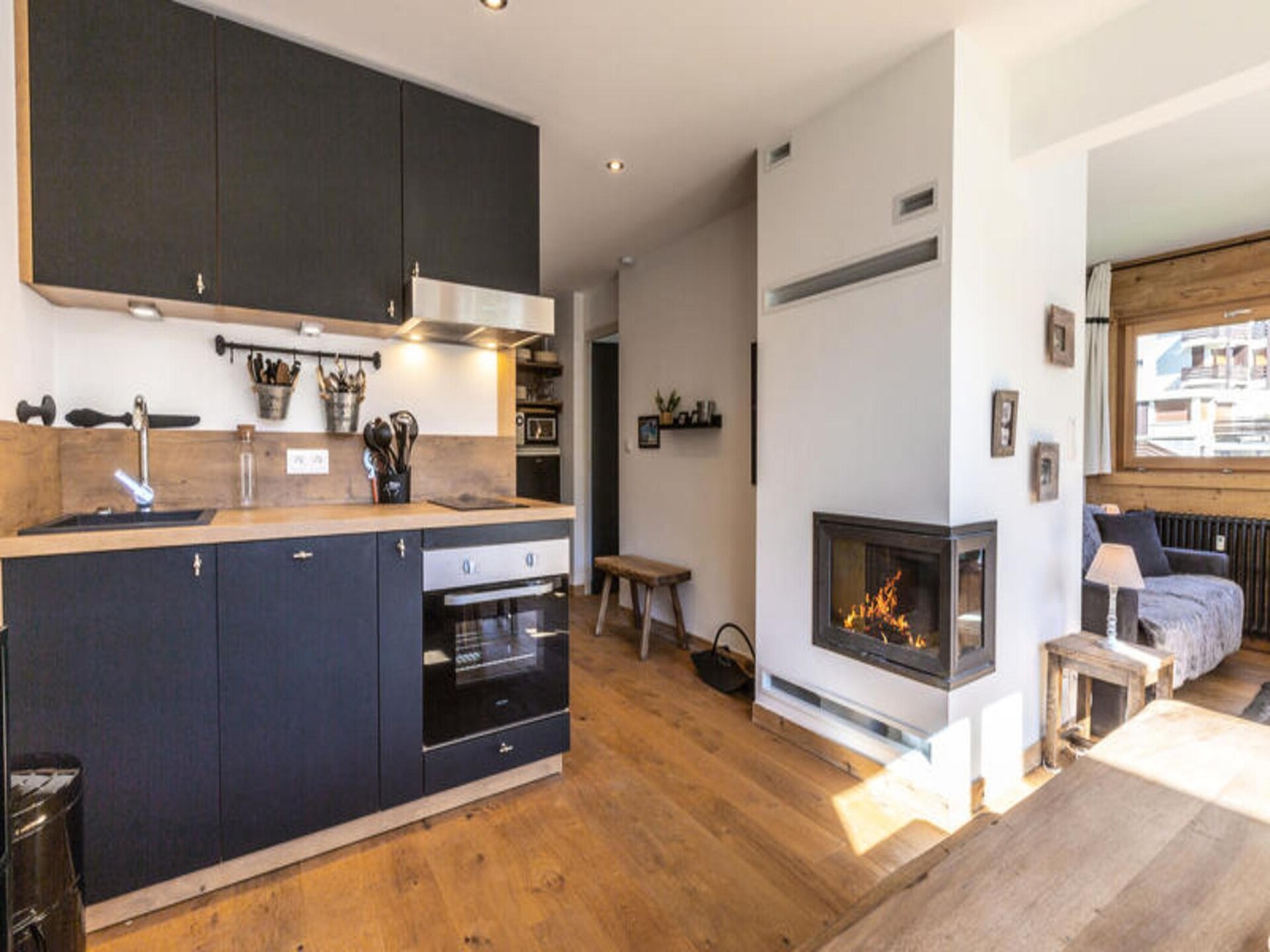 Appartement La Clusaz, 44m², 6 pers., vlakbij de piste en het dorp - foto 12