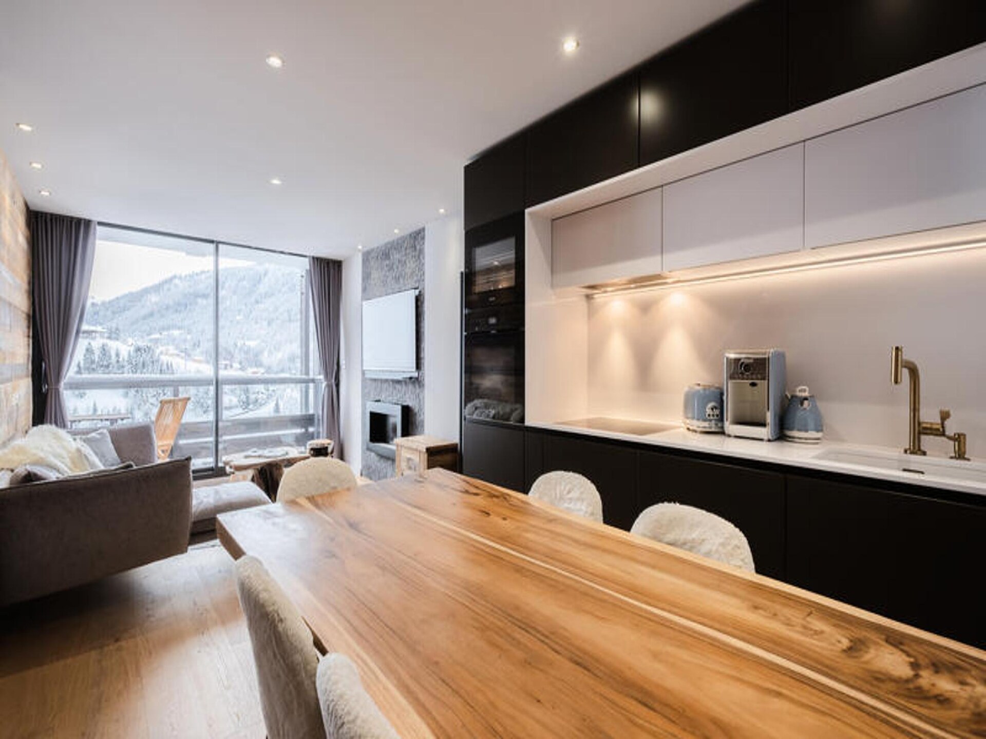 Rustiek appartement voor 6 personen met balkon en uitzicht op La Clusaz - foto 13