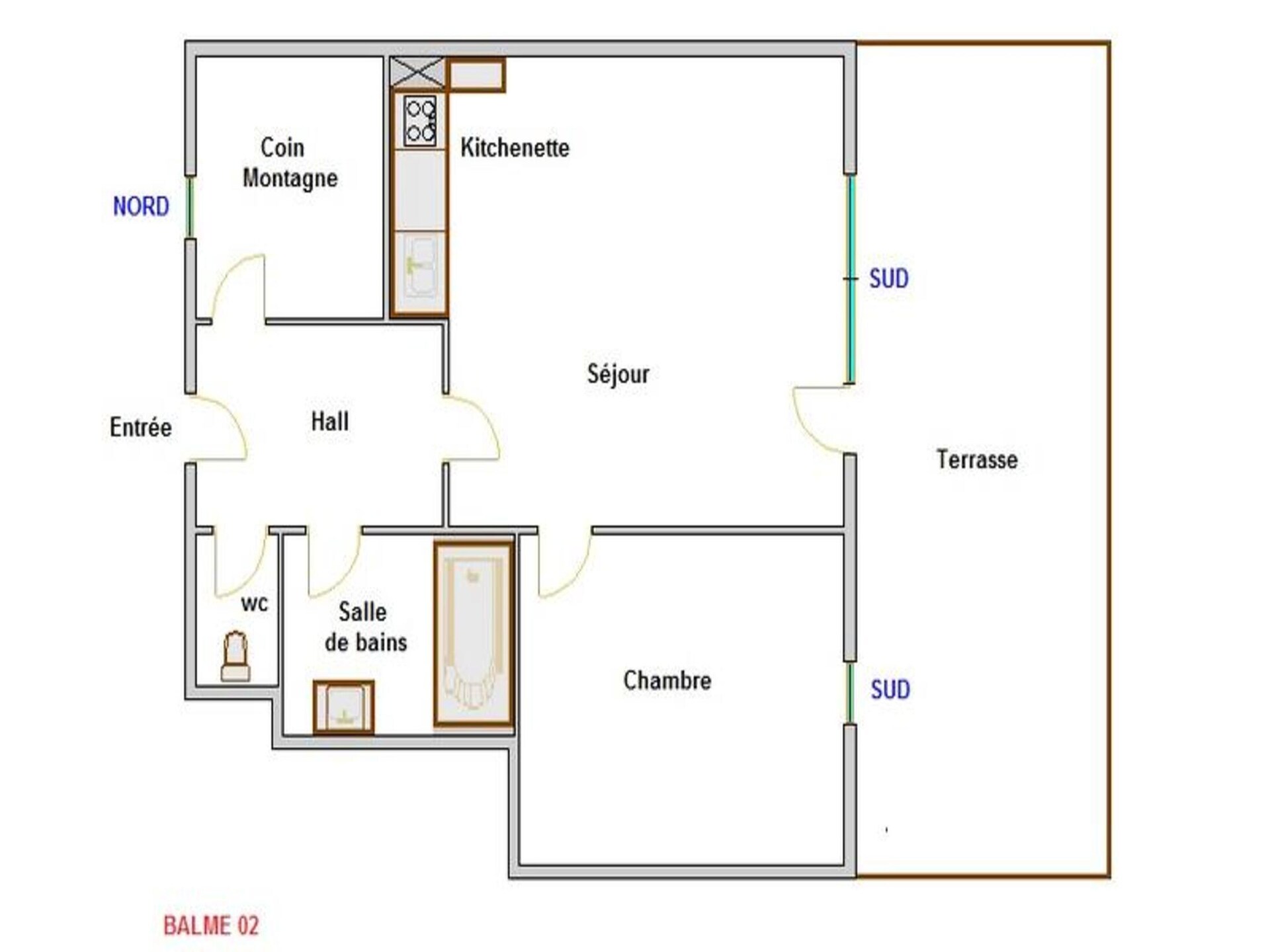 Rustiek appartement 6p in Confins Valley, 150m van skilift La Balme - foto 16